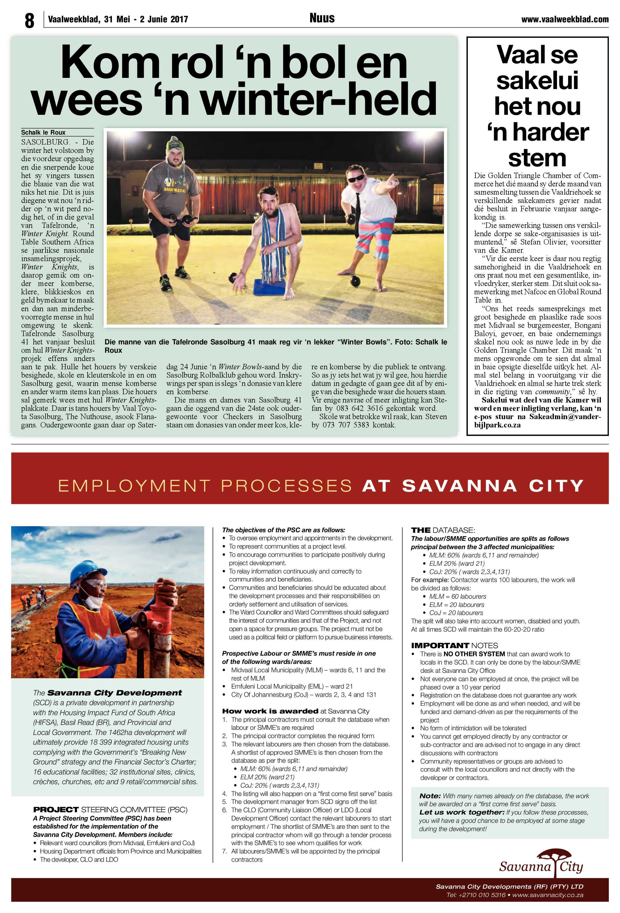 Vaalweekblad 30 Mei – 2 Junie 2017 page 8
