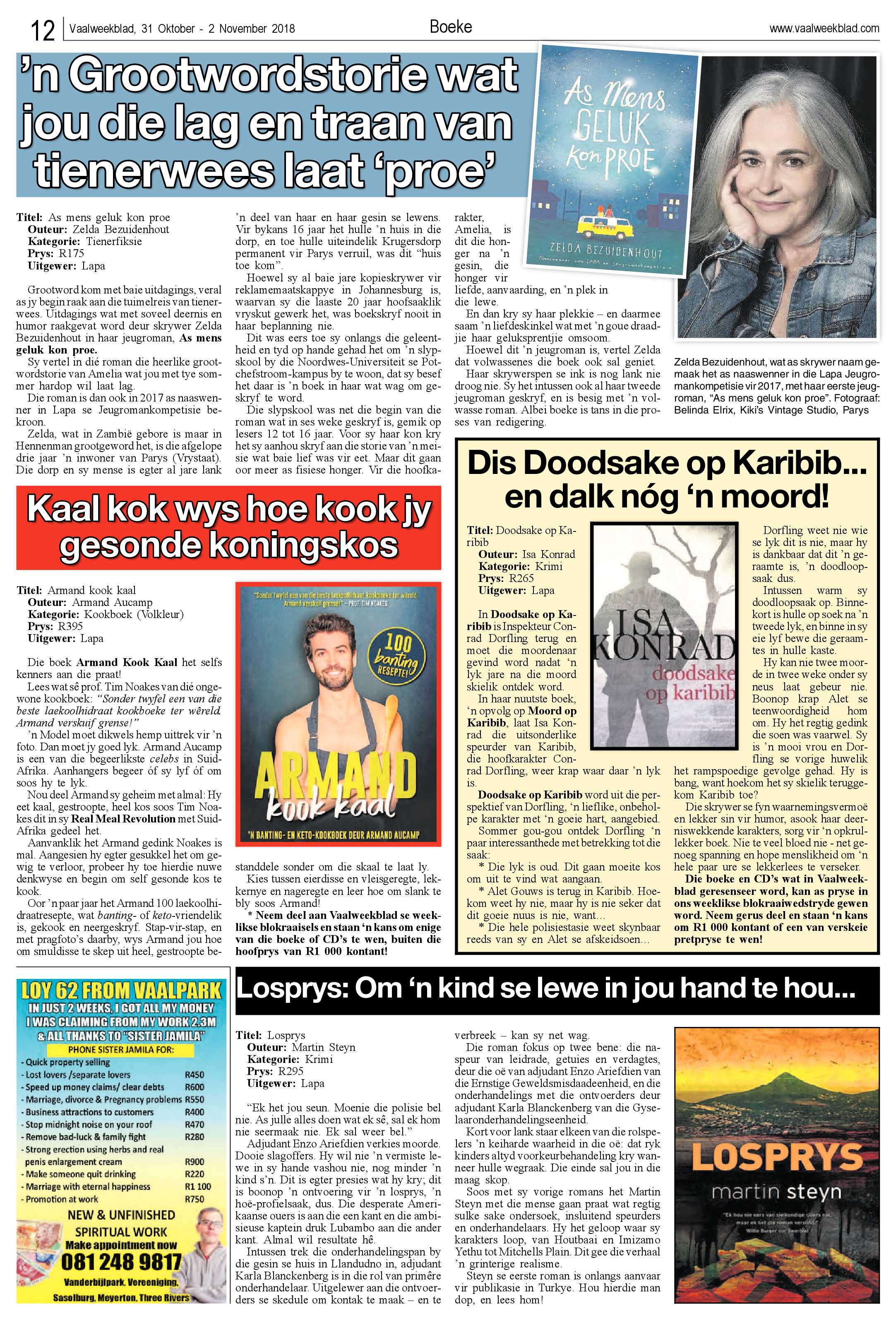 Vaalweekblad 31 Oktober – 2 November 2018 page 12