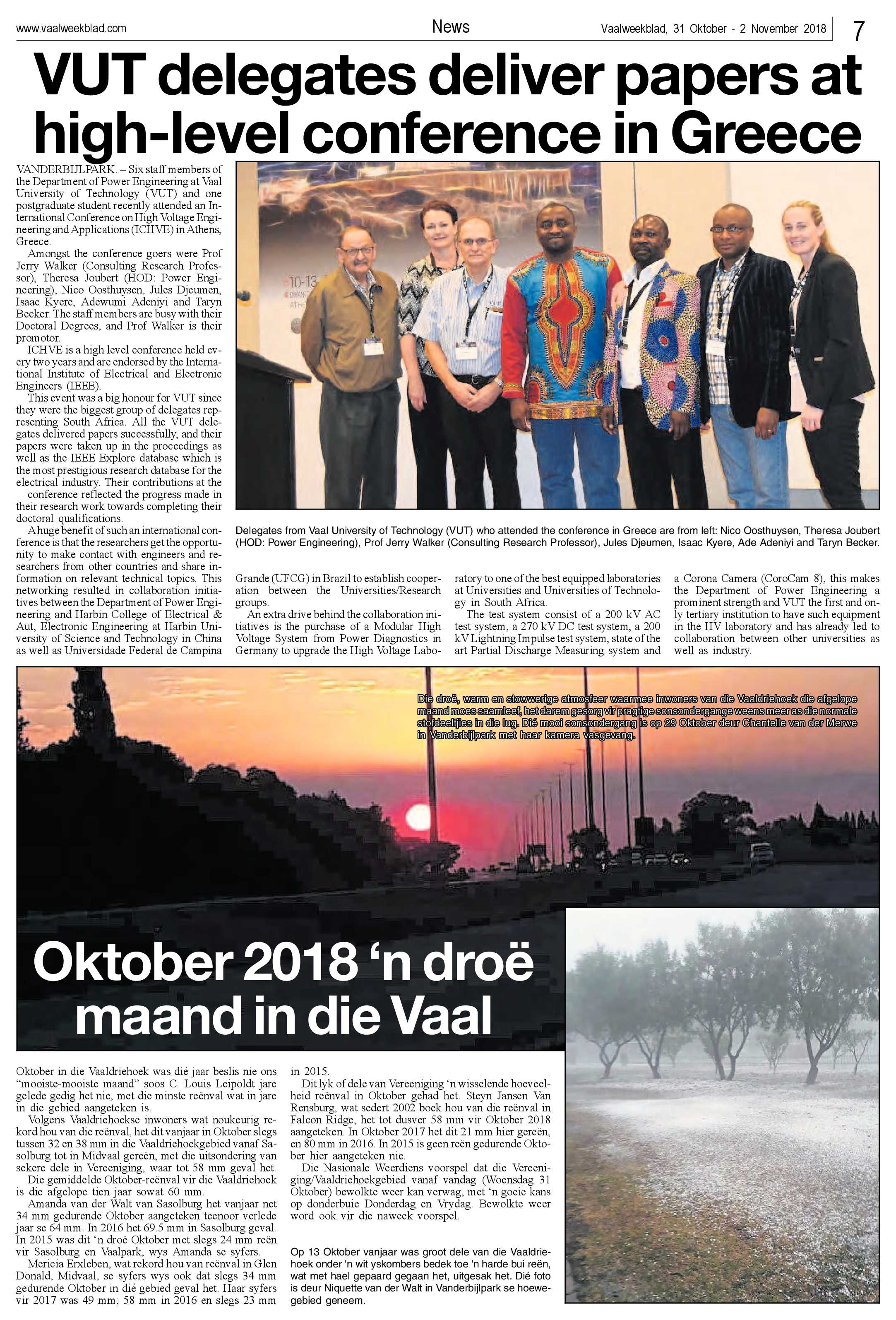 Vaalweekblad 31 Oktober – 2 November 2018 page 7