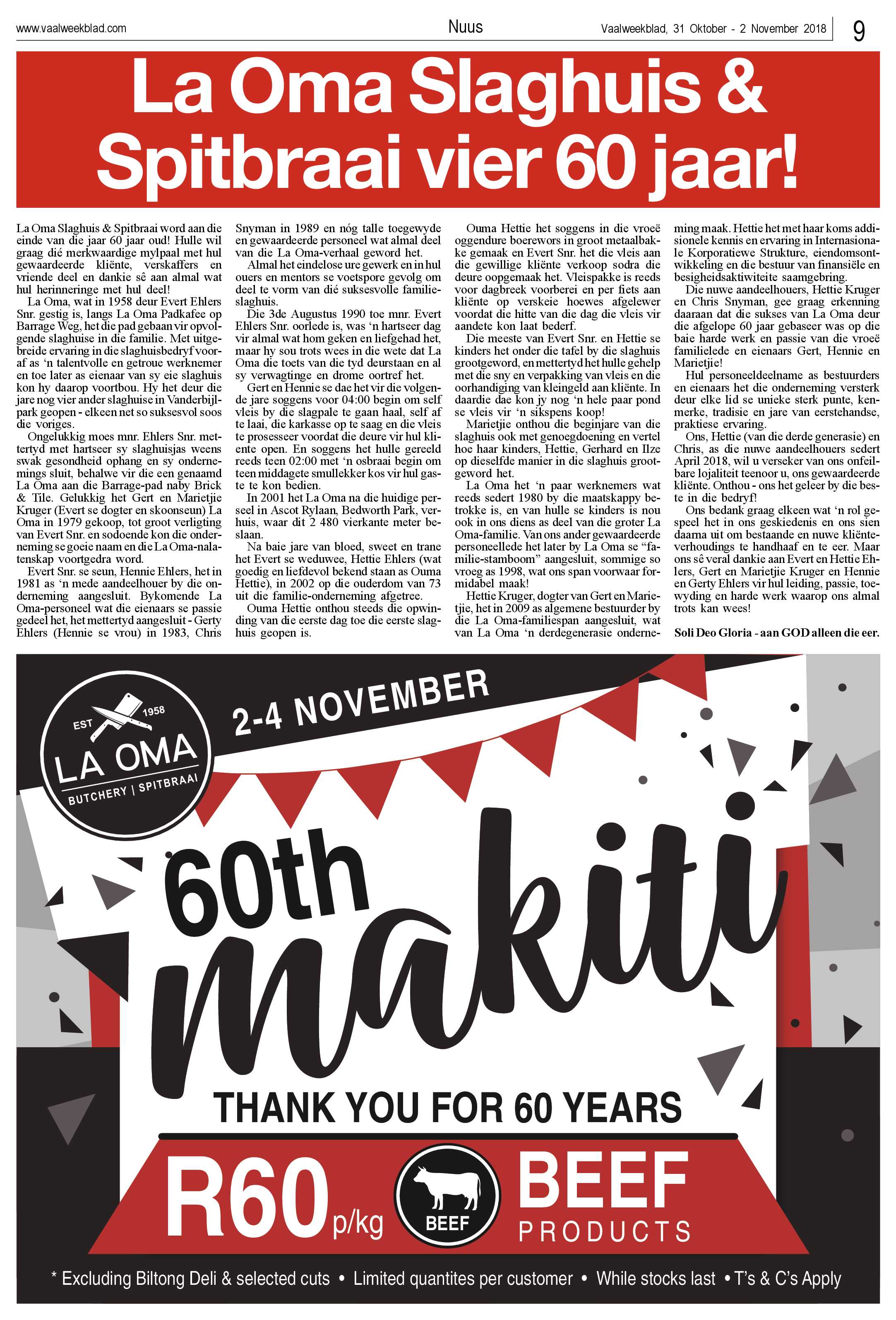 Vaalweekblad 31 Oktober – 2 November 2018 page 9