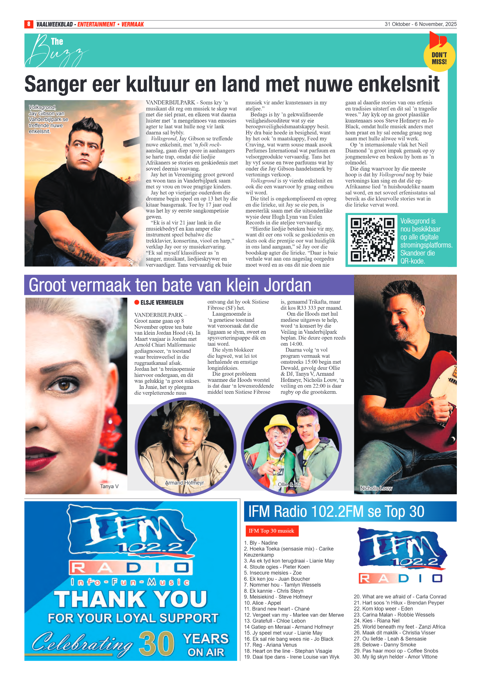 Vaalweekblad 31 Oktober – 6 November, 2025 page 8