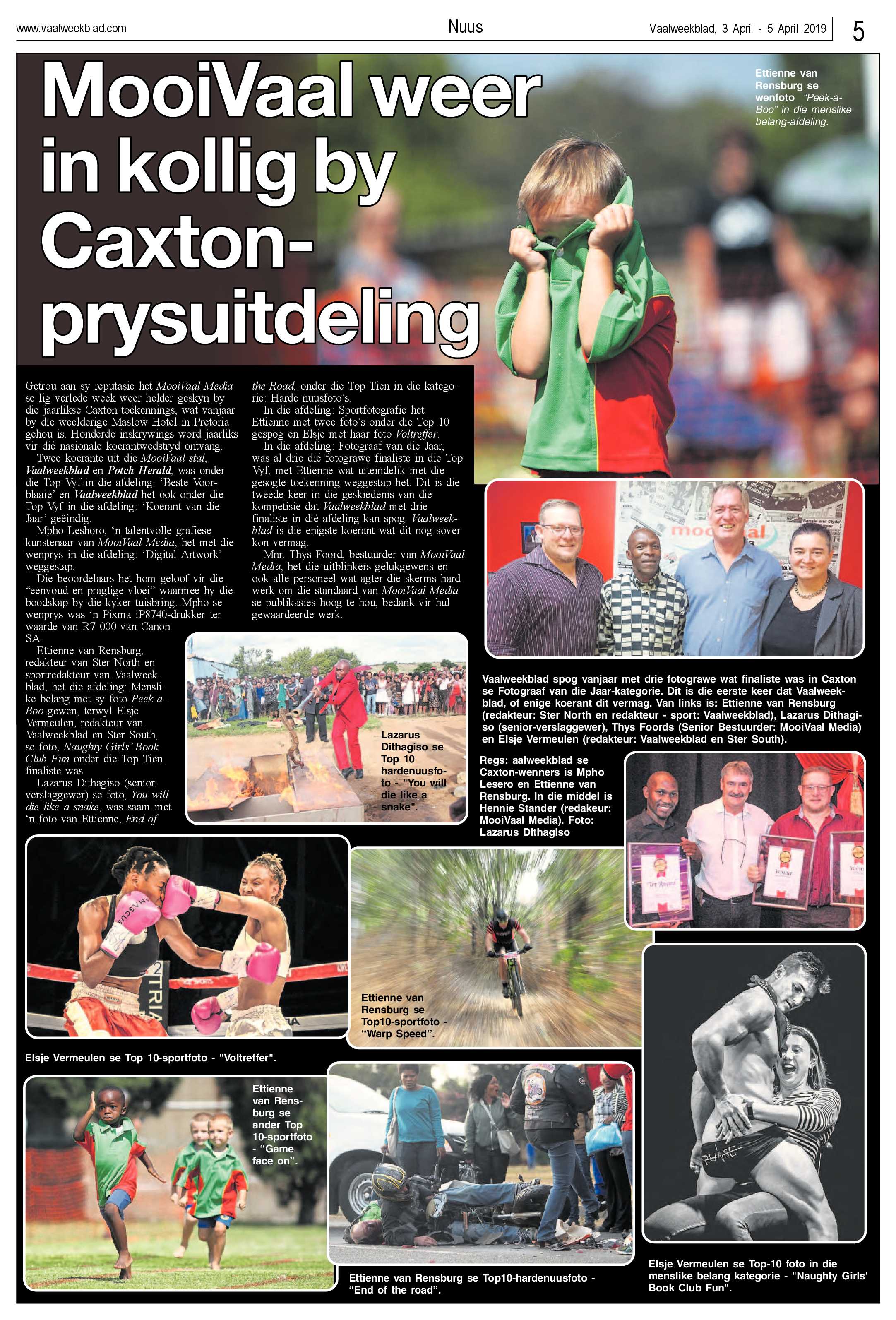 Vaalweekblad 3 – 5 April 2019 page 5