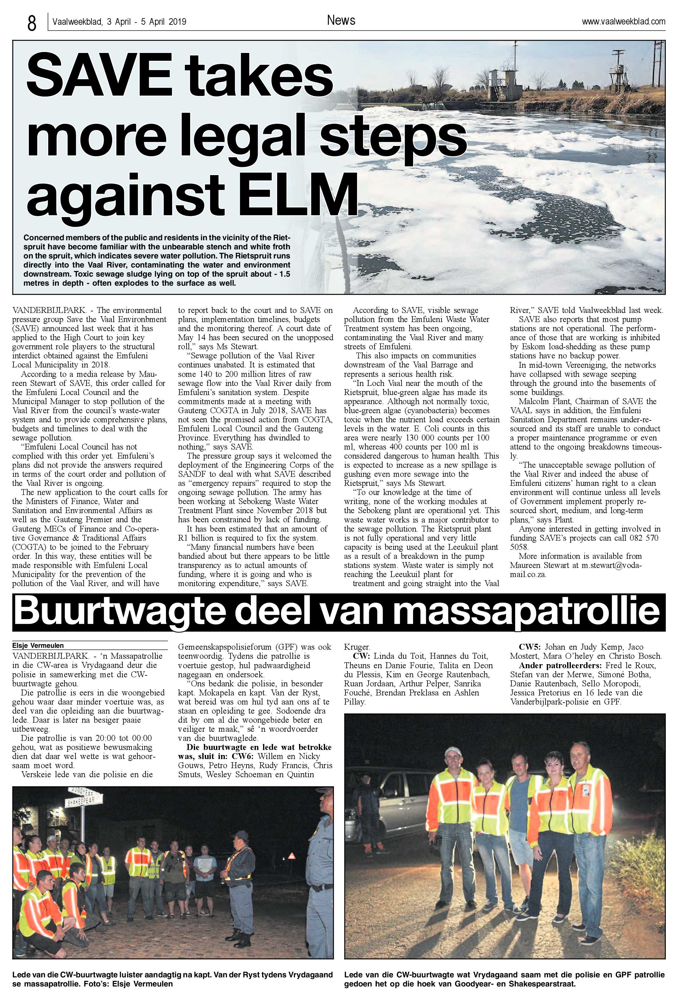 Vaalweekblad 3 – 5 April 2019 page 8