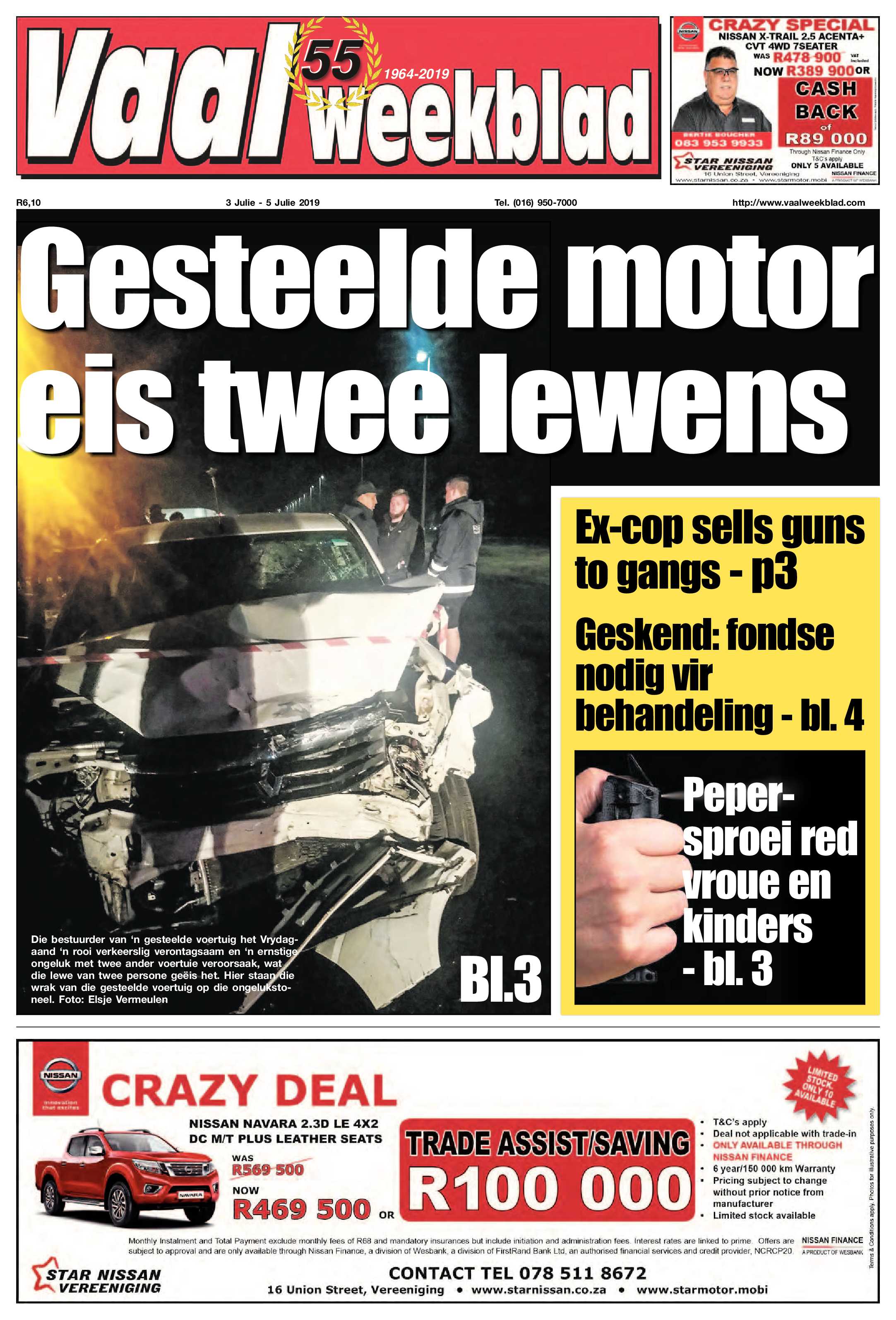 Vaalweekblad 3 – 5 Julie 20-19 page 1