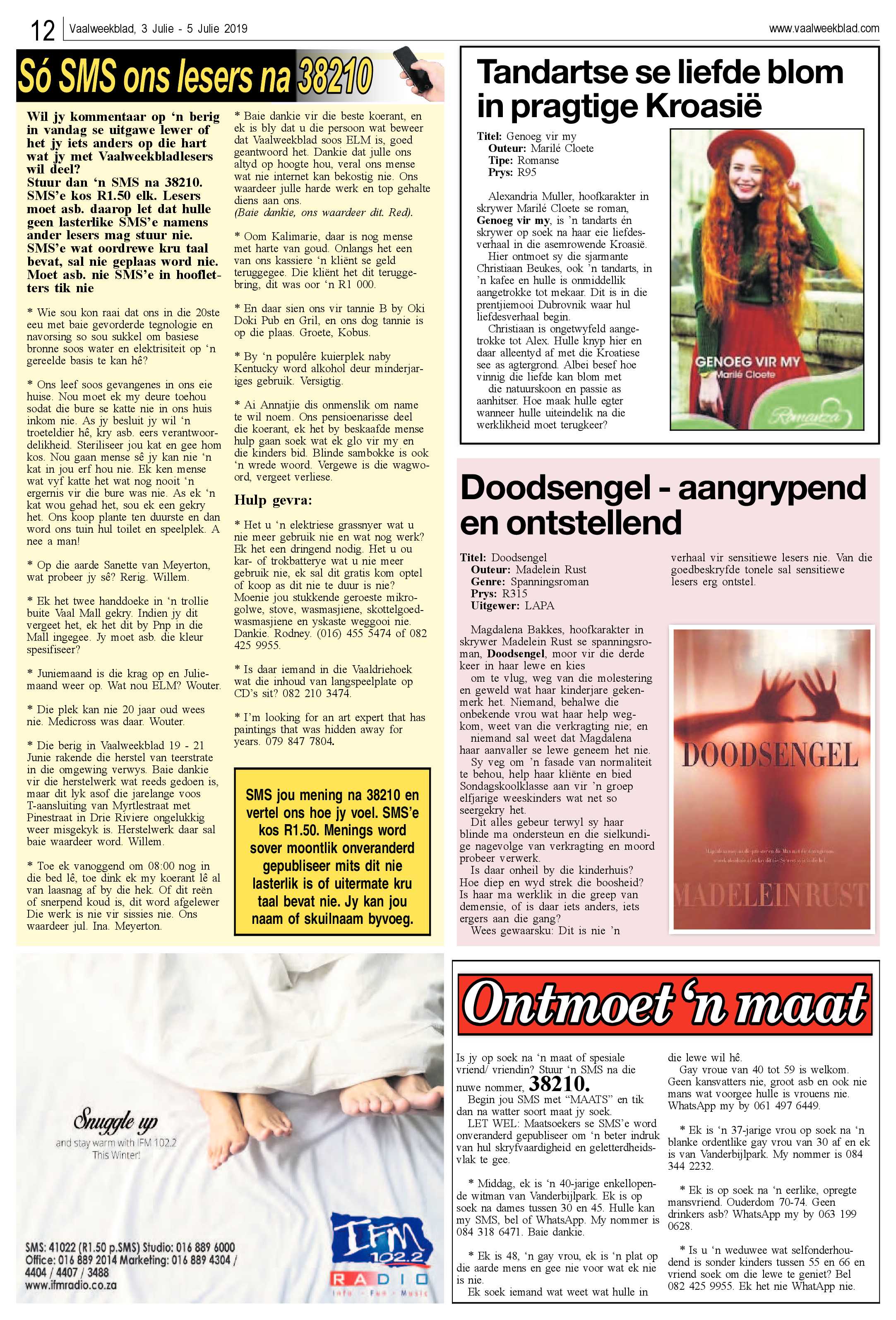 Vaalweekblad 3 – 5 Julie 20-19 page 12
