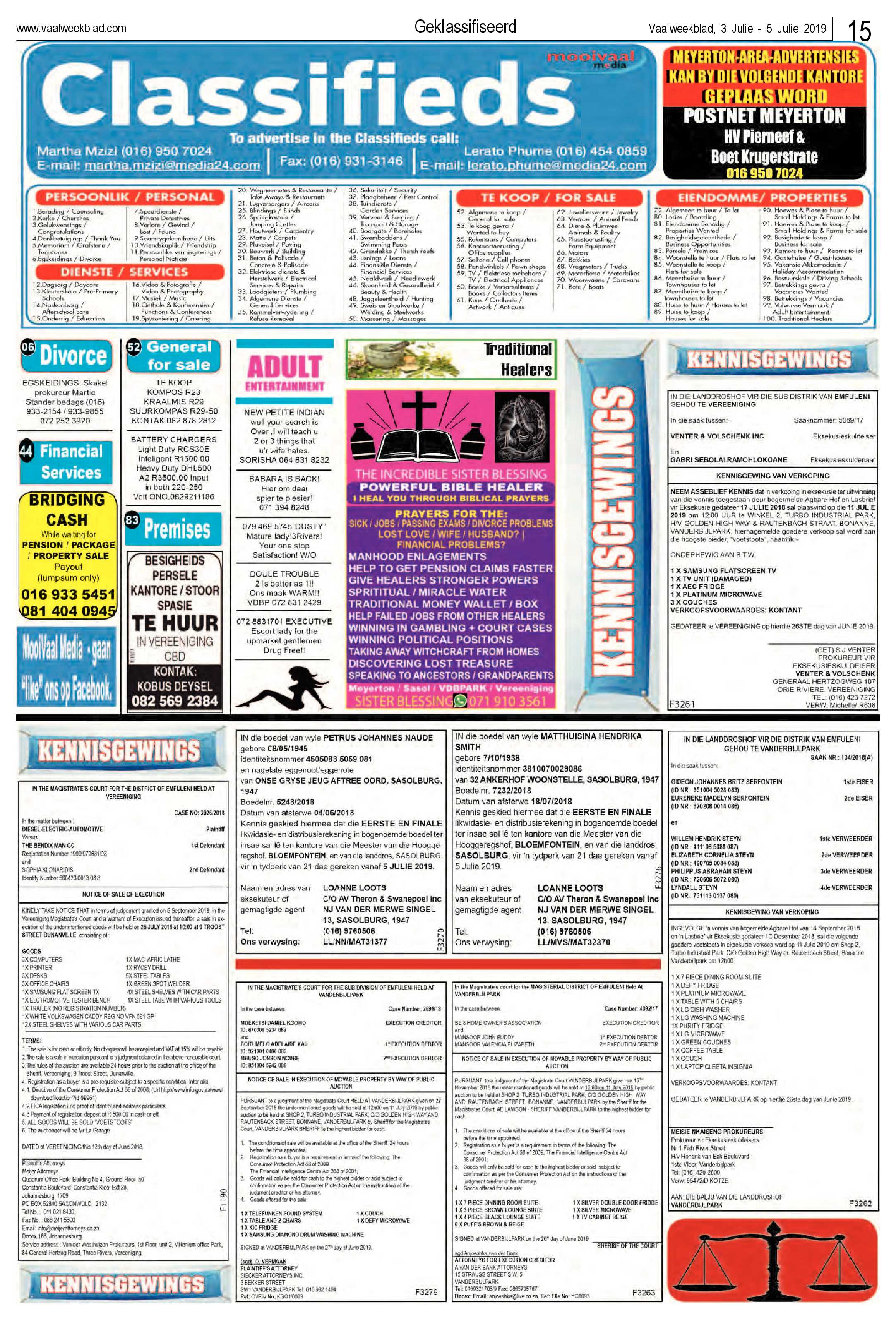 Vaalweekblad 3 – 5 Julie 20-19 page 15
