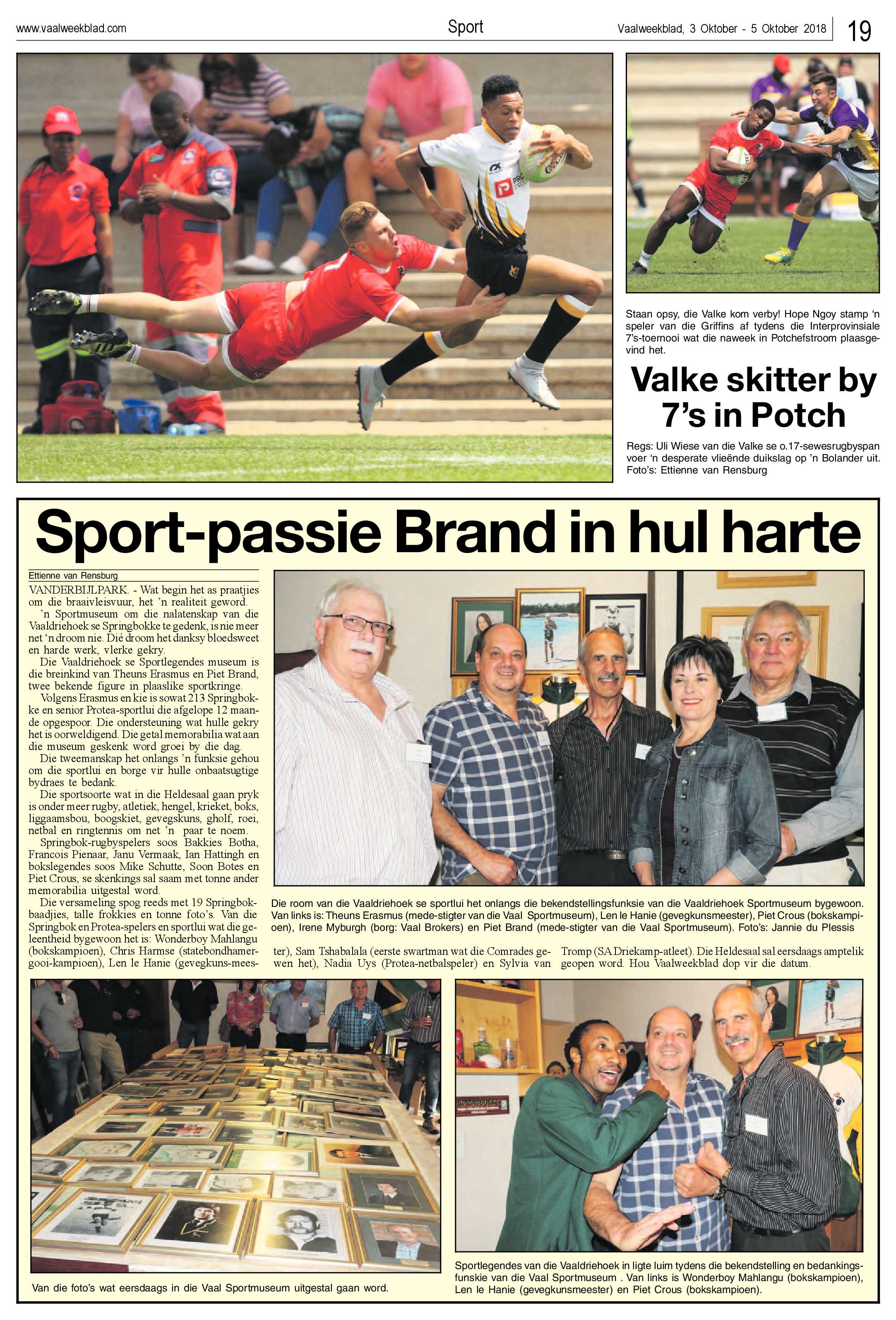 Vaalweekblad 3 – 5 Oktober 2018 page 19
