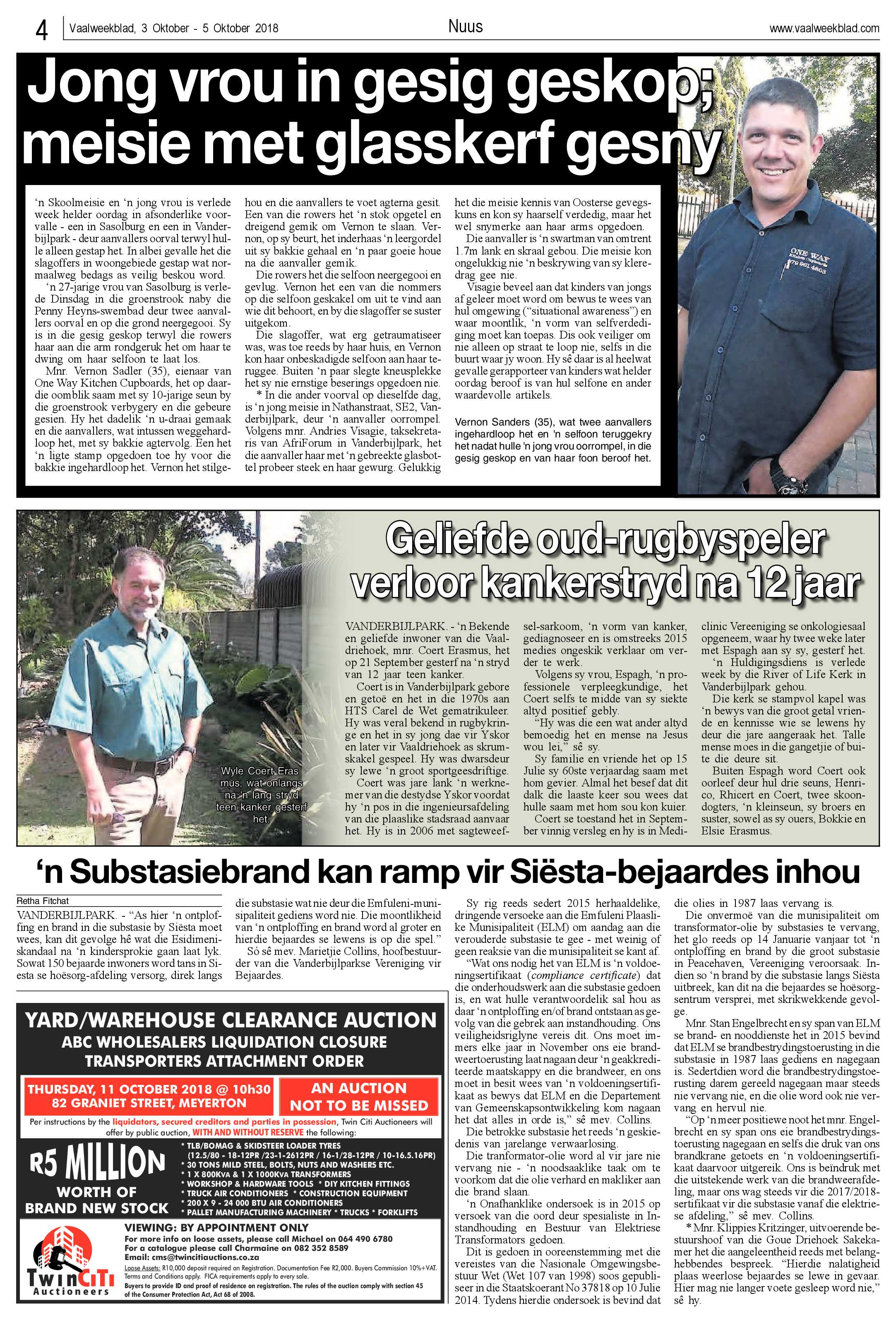 Vaalweekblad 3 – 5 Oktober 2018 page 4