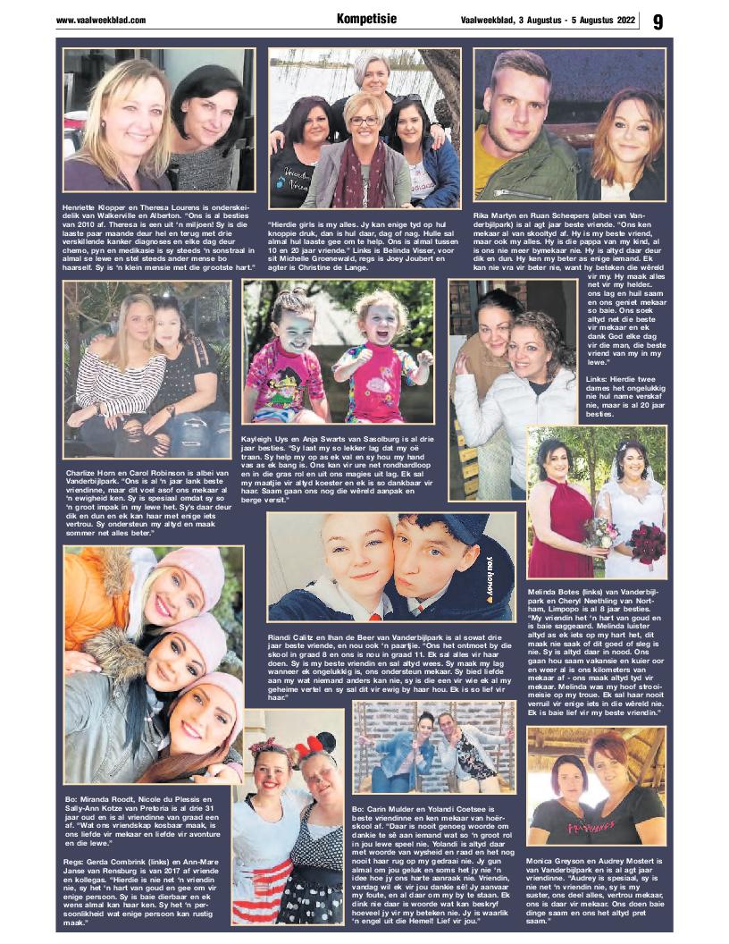 Vaalweekblad, 3 Augustus – 5 Augustus 2022 page 9