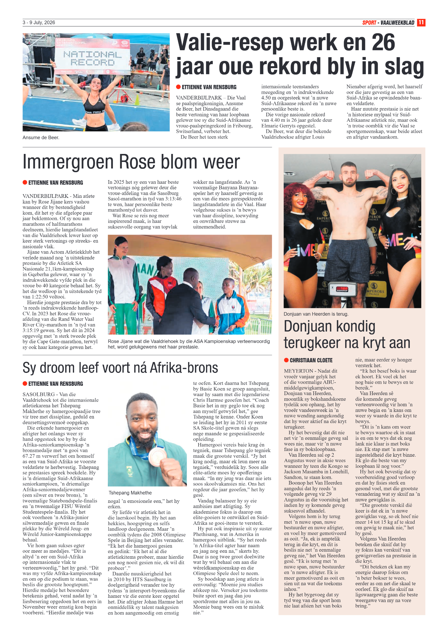 Vaalweekblad – 3 Julie 2026 page 11