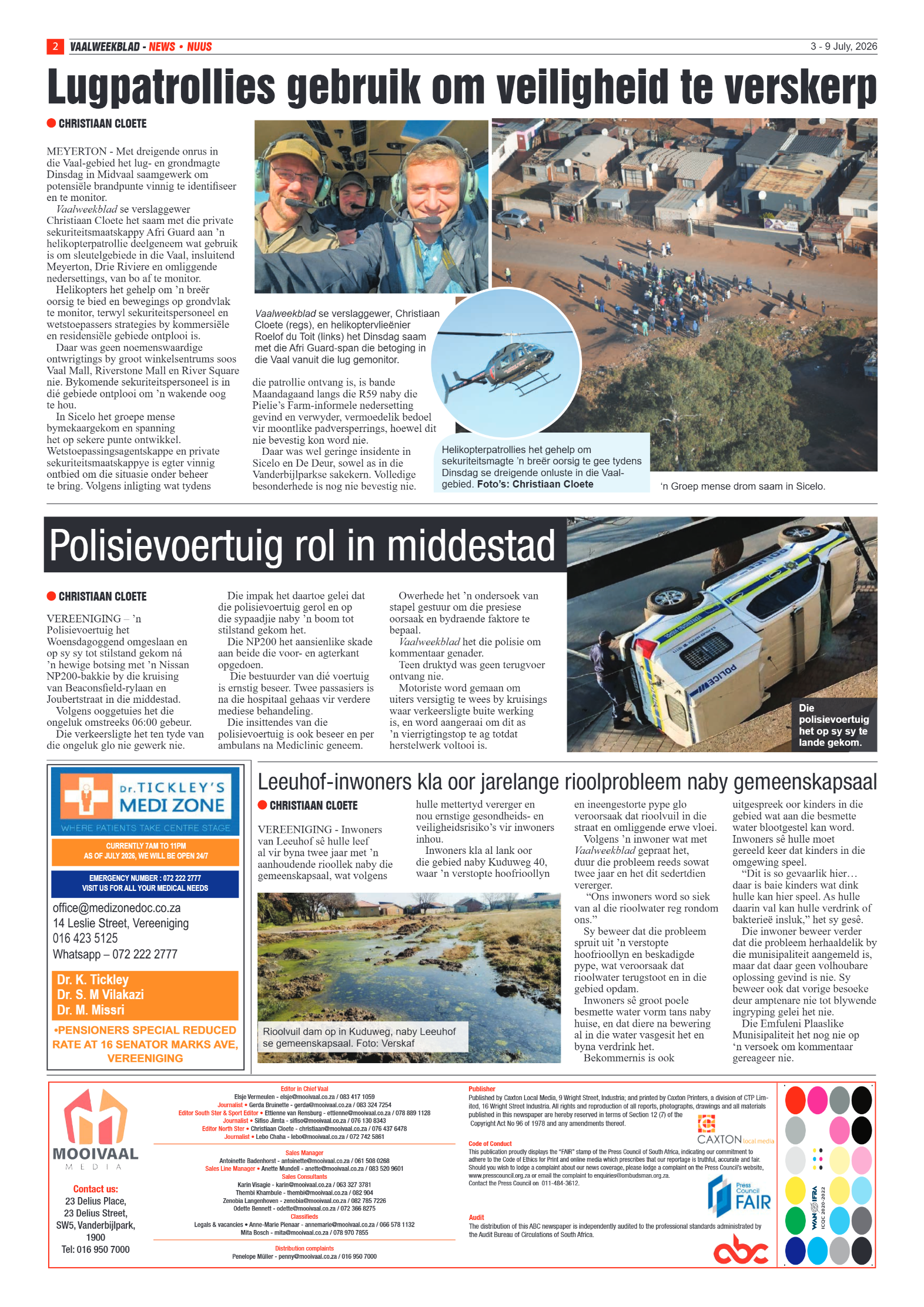 Vaalweekblad – 3 Julie 2026 page 2