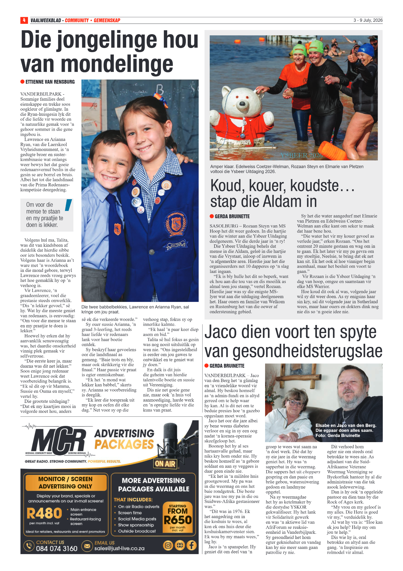 Vaalweekblad – 3 Julie 2026 page 4