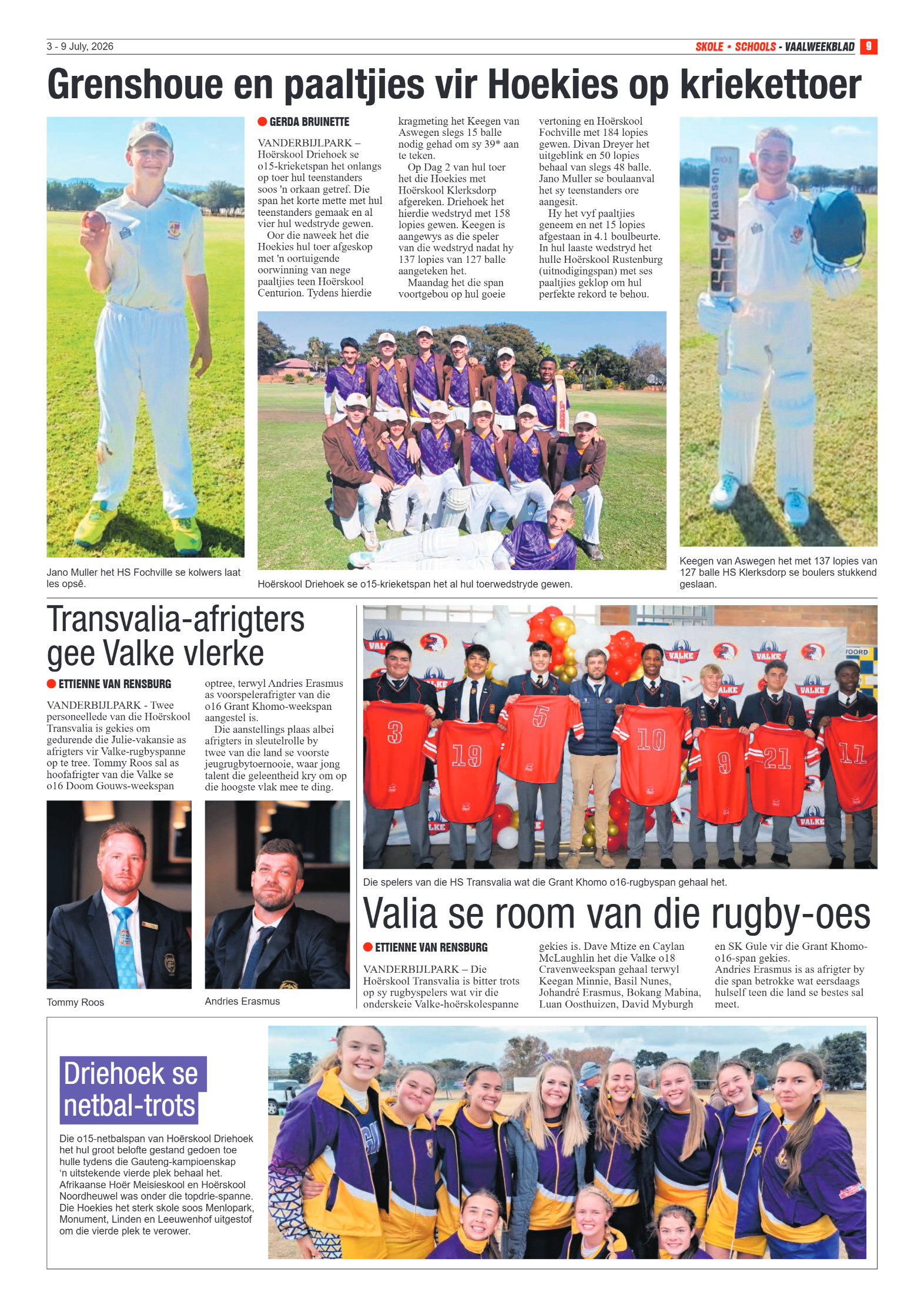 Vaalweekblad – 3 Julie 2026 page 9