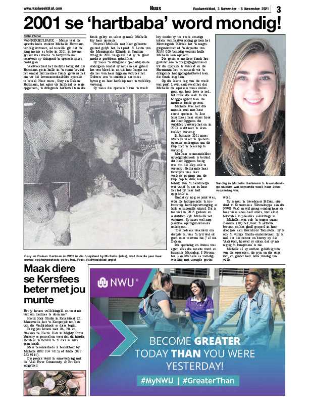 Vaalweekblad 3 November – 5 November 2021 page 3