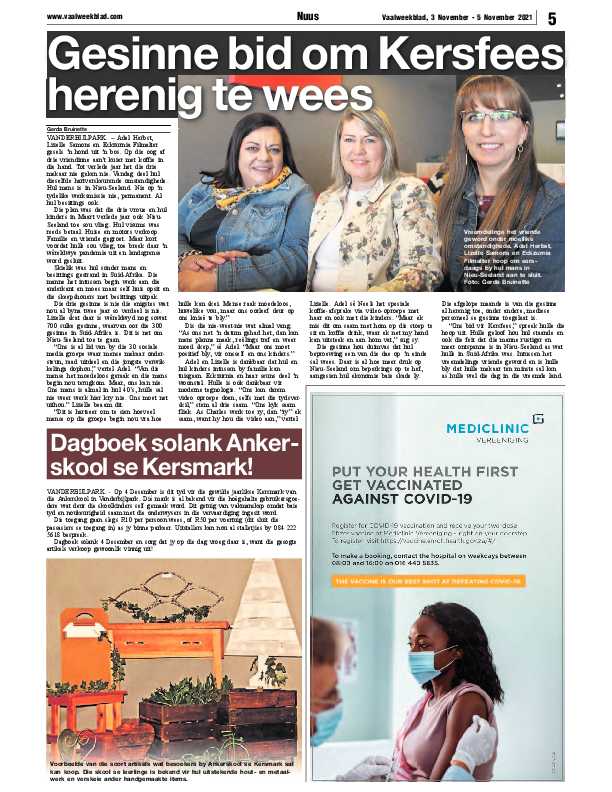 Vaalweekblad 3 November – 5 November 2021 page 5