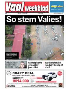 Vaalweekblad 3 November – 5 November 2021