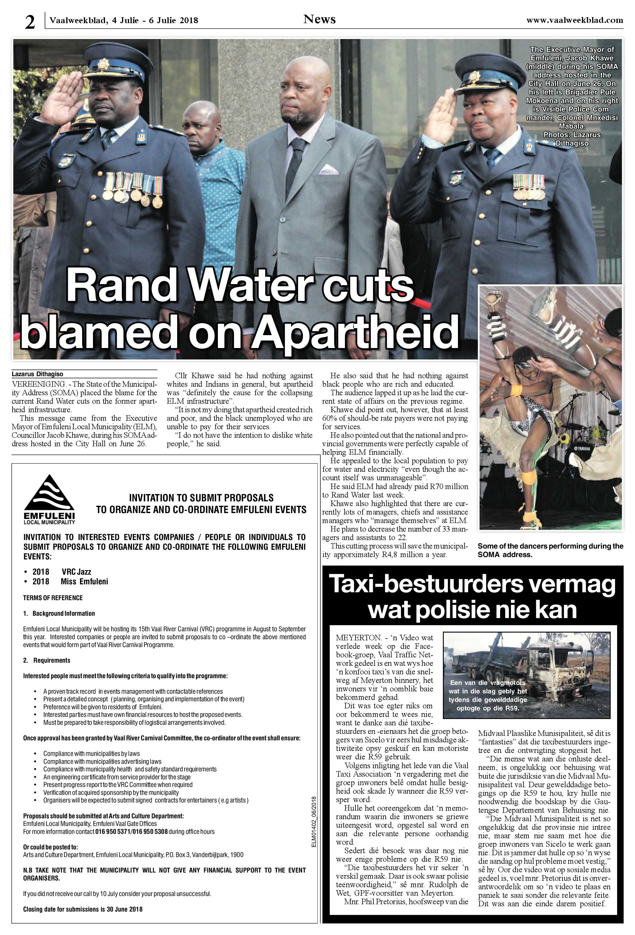 Vaalweekblad 4 – 6 Julie 208 page 2