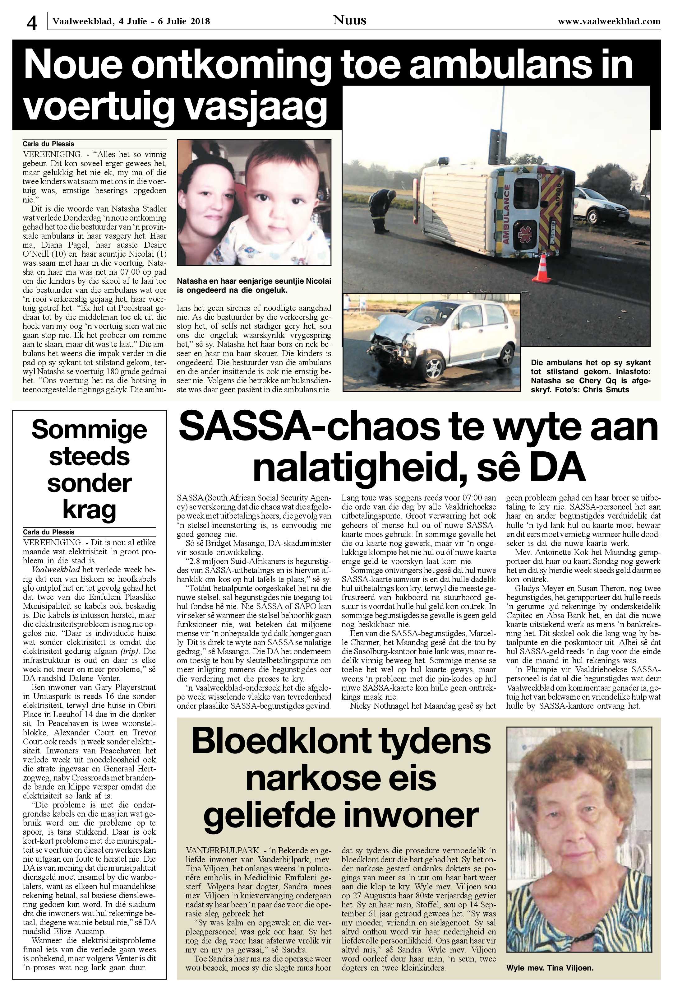 Vaalweekblad 4 – 6 Julie 208 page 4
