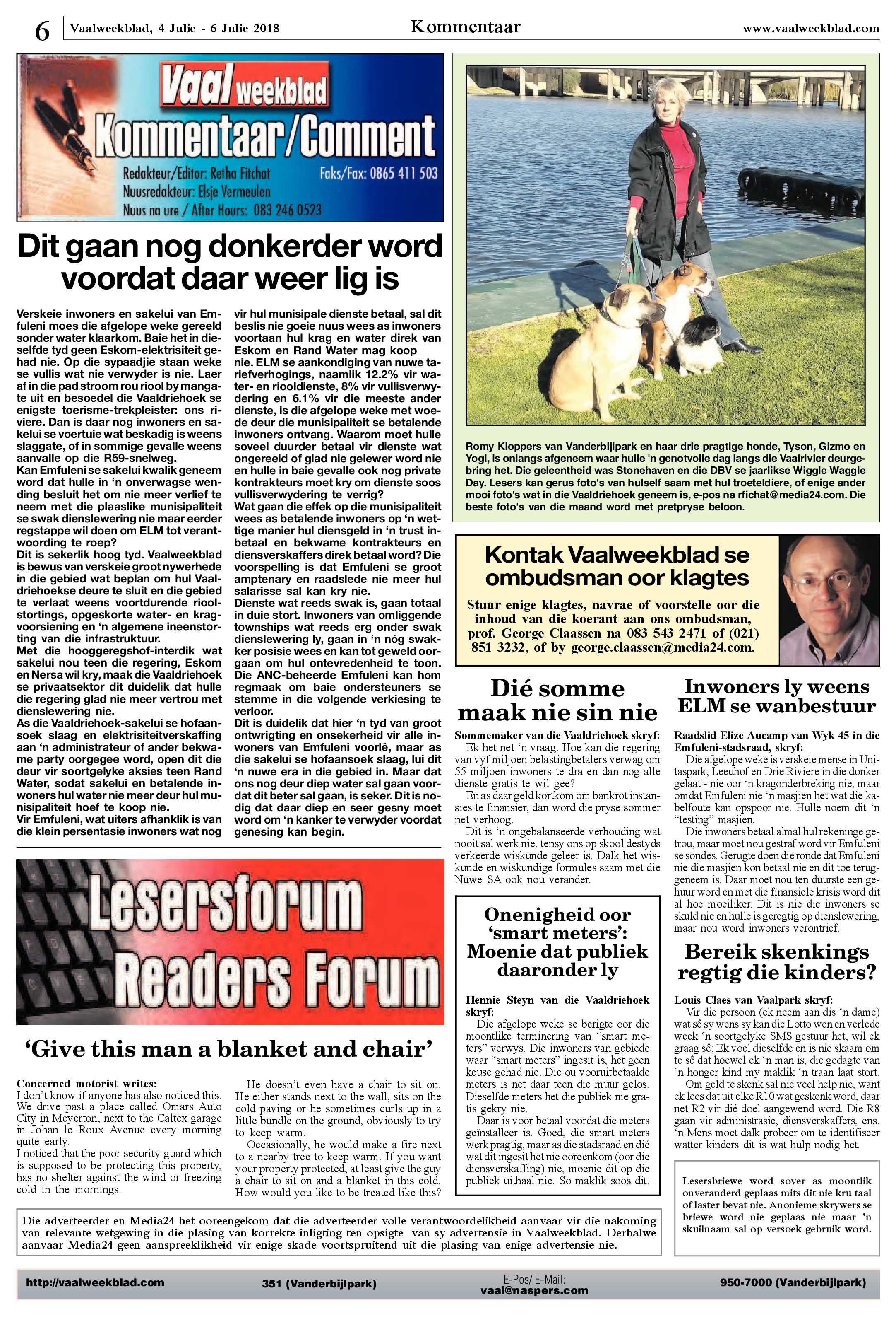 Vaalweekblad 4 – 6 Julie 208 page 6