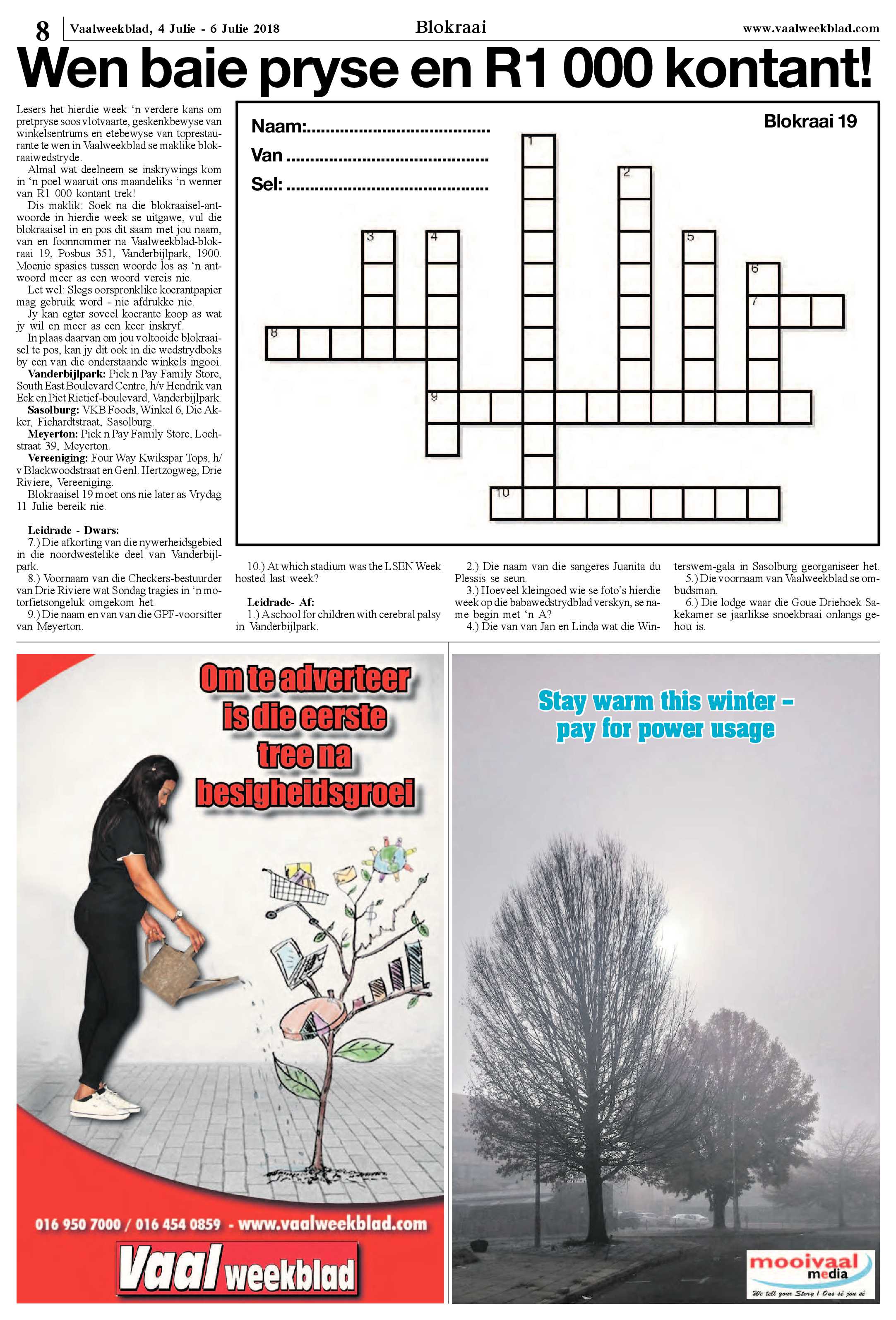 Vaalweekblad 4 – 6 Julie 208 page 8