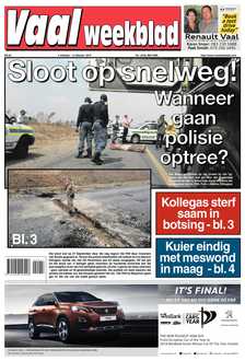Vaalweekblad 4 – 6 Oktober 2017