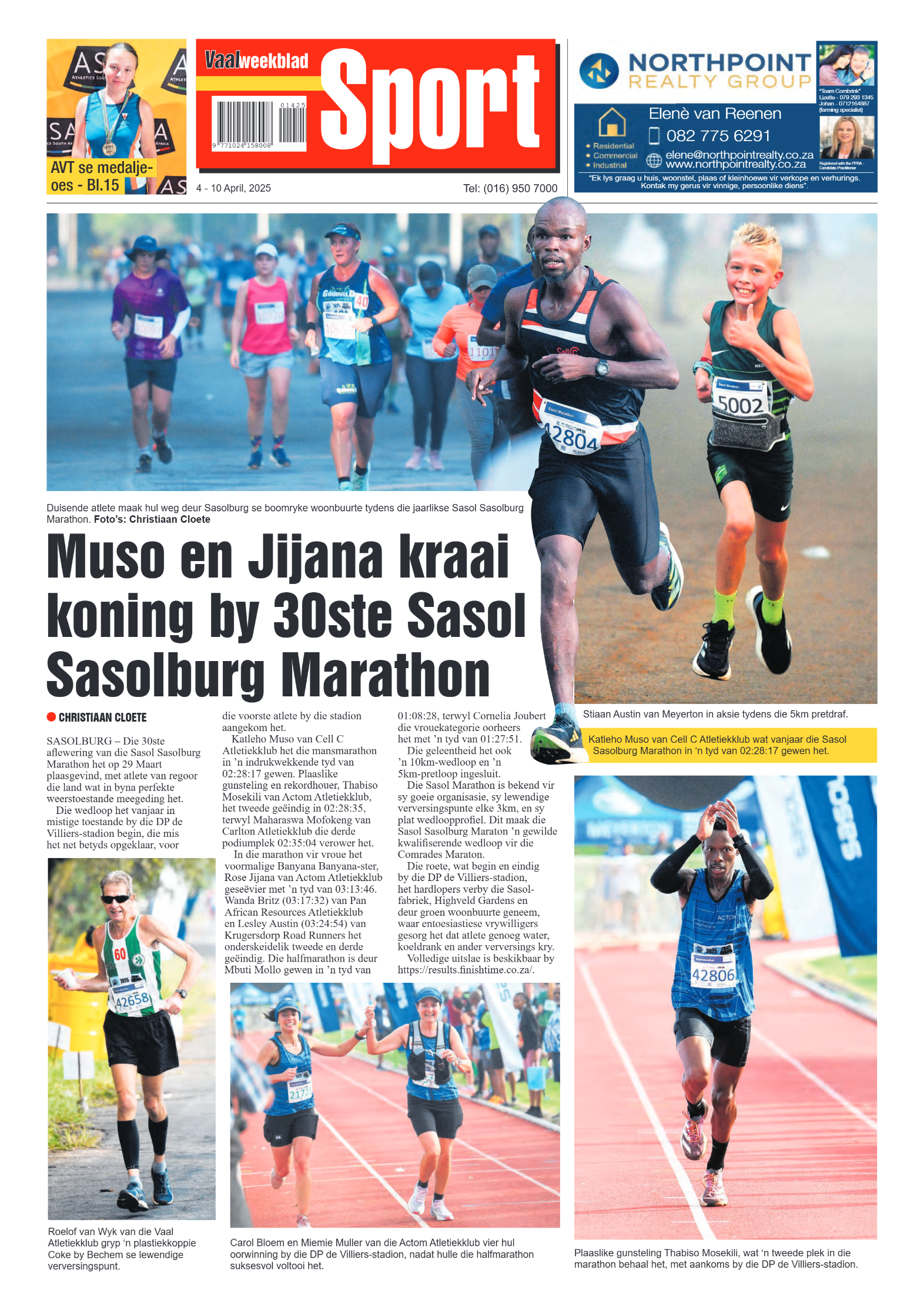 Vaalweekblad 4 – 10 April, 2025 page 16