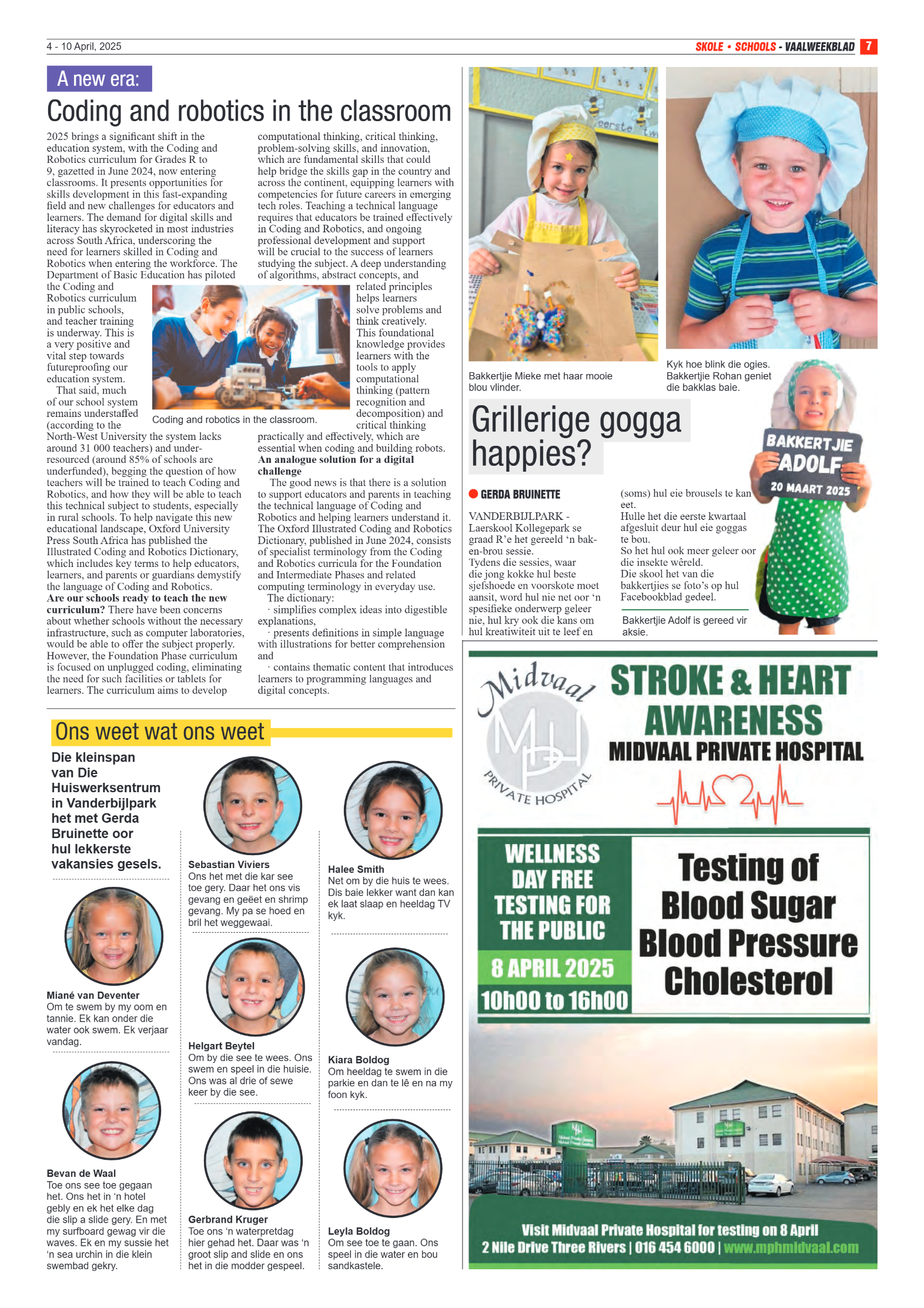 Vaalweekblad 4 – 10 April, 2025 page 7