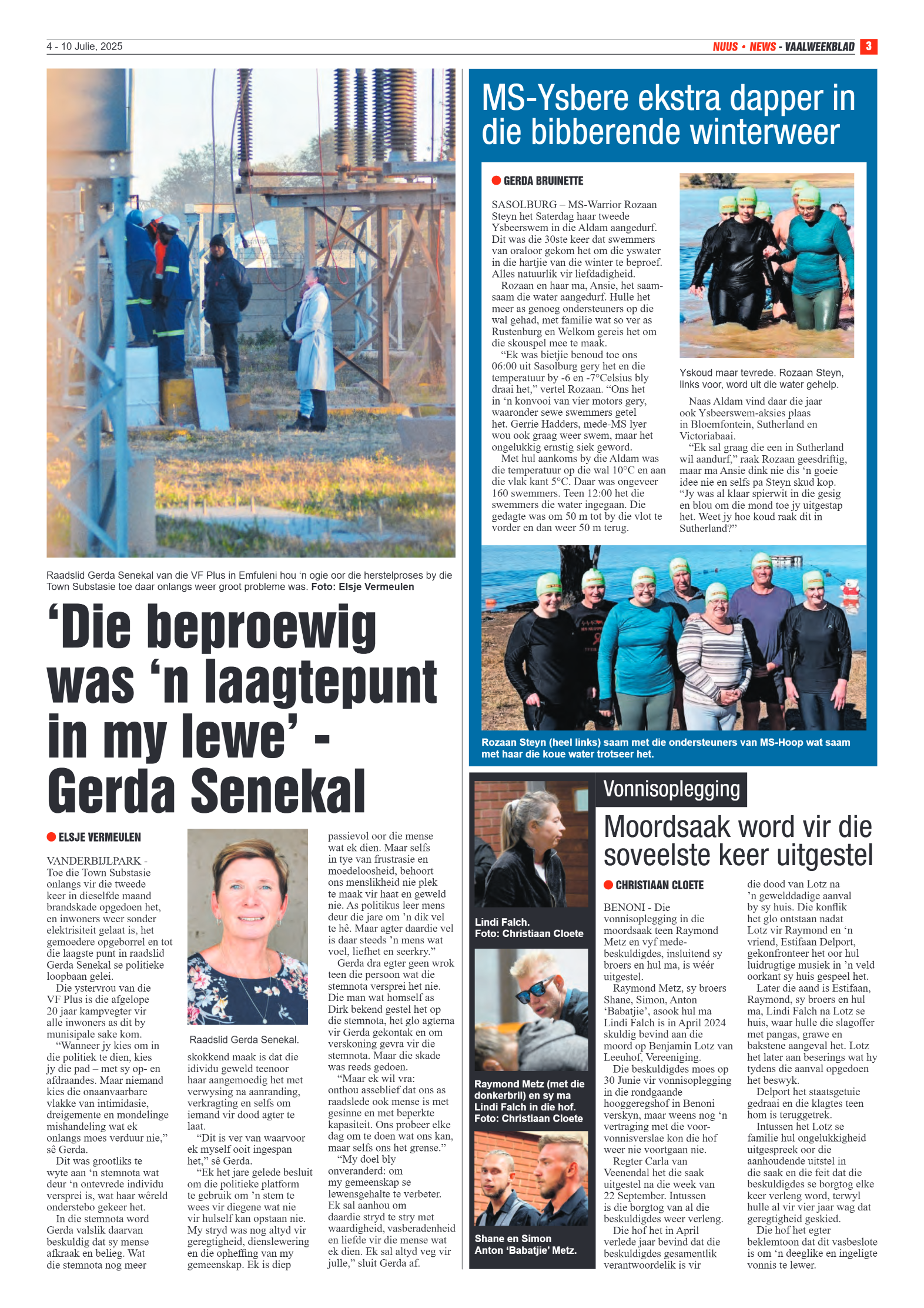 Vaalweekblad 4 – 10 Julie, 2025 page 3