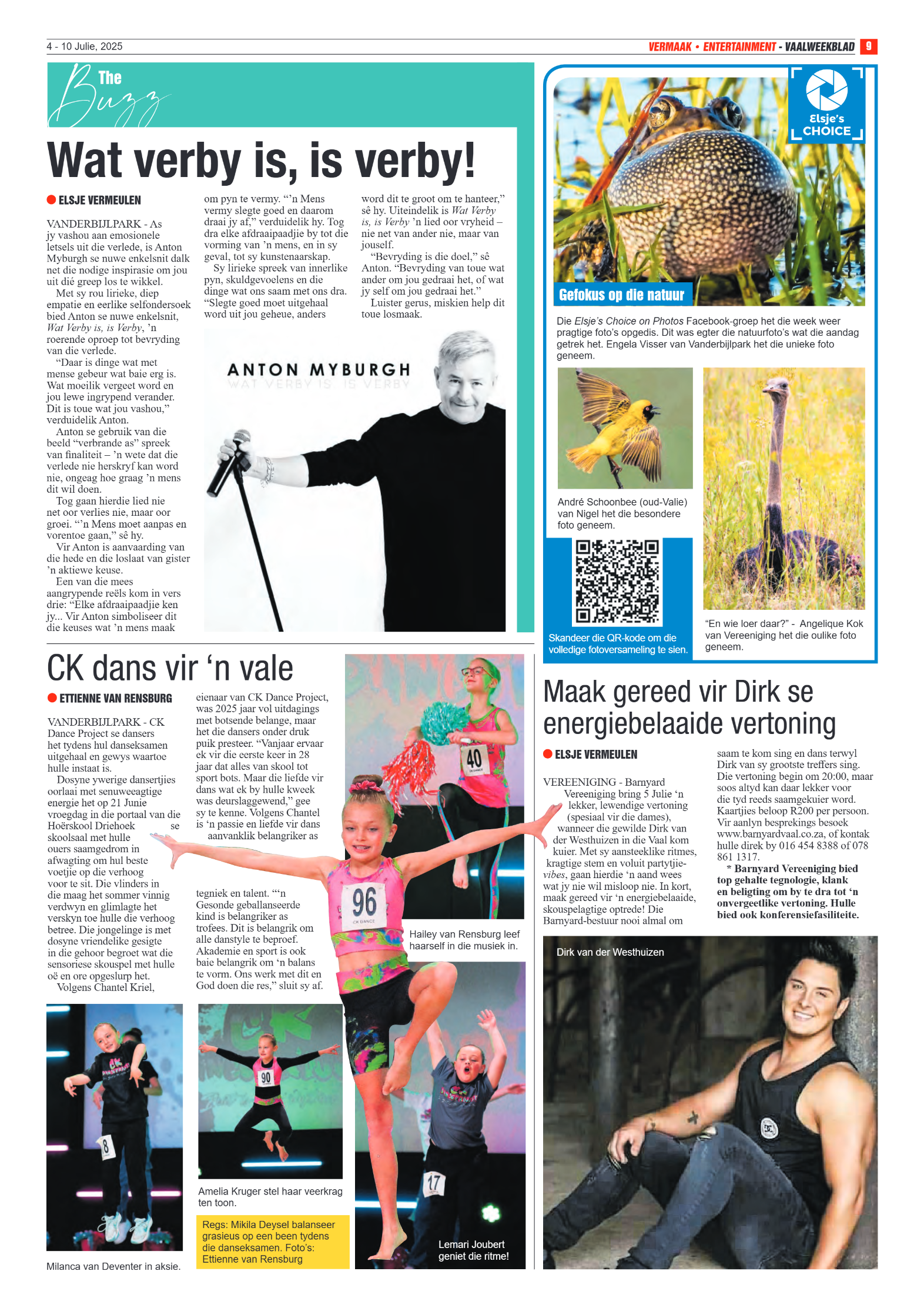 Vaalweekblad 4 – 10 Julie, 2025 page 9