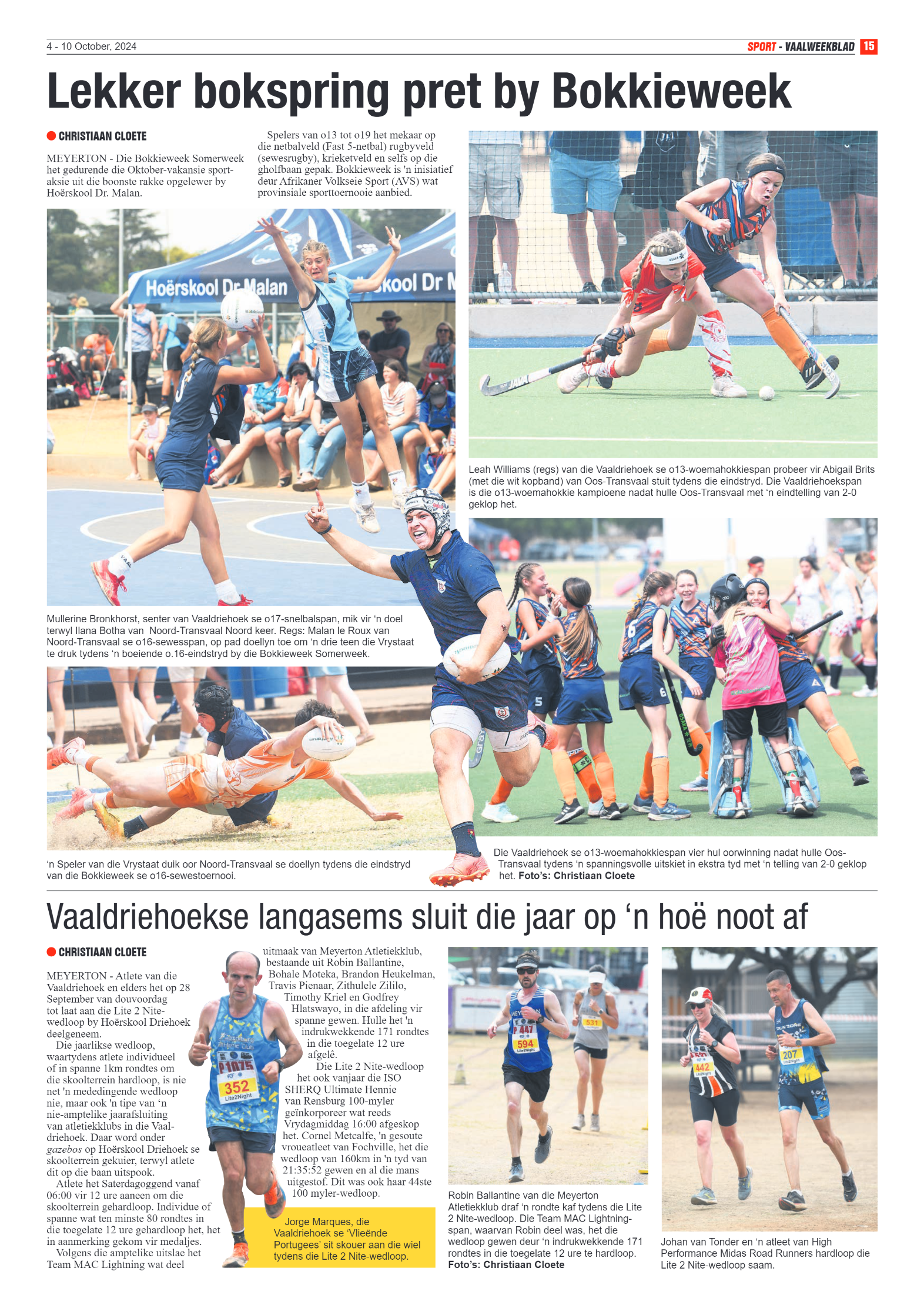 Vaalweekblad – 4 – 10 October, 2024 page 15