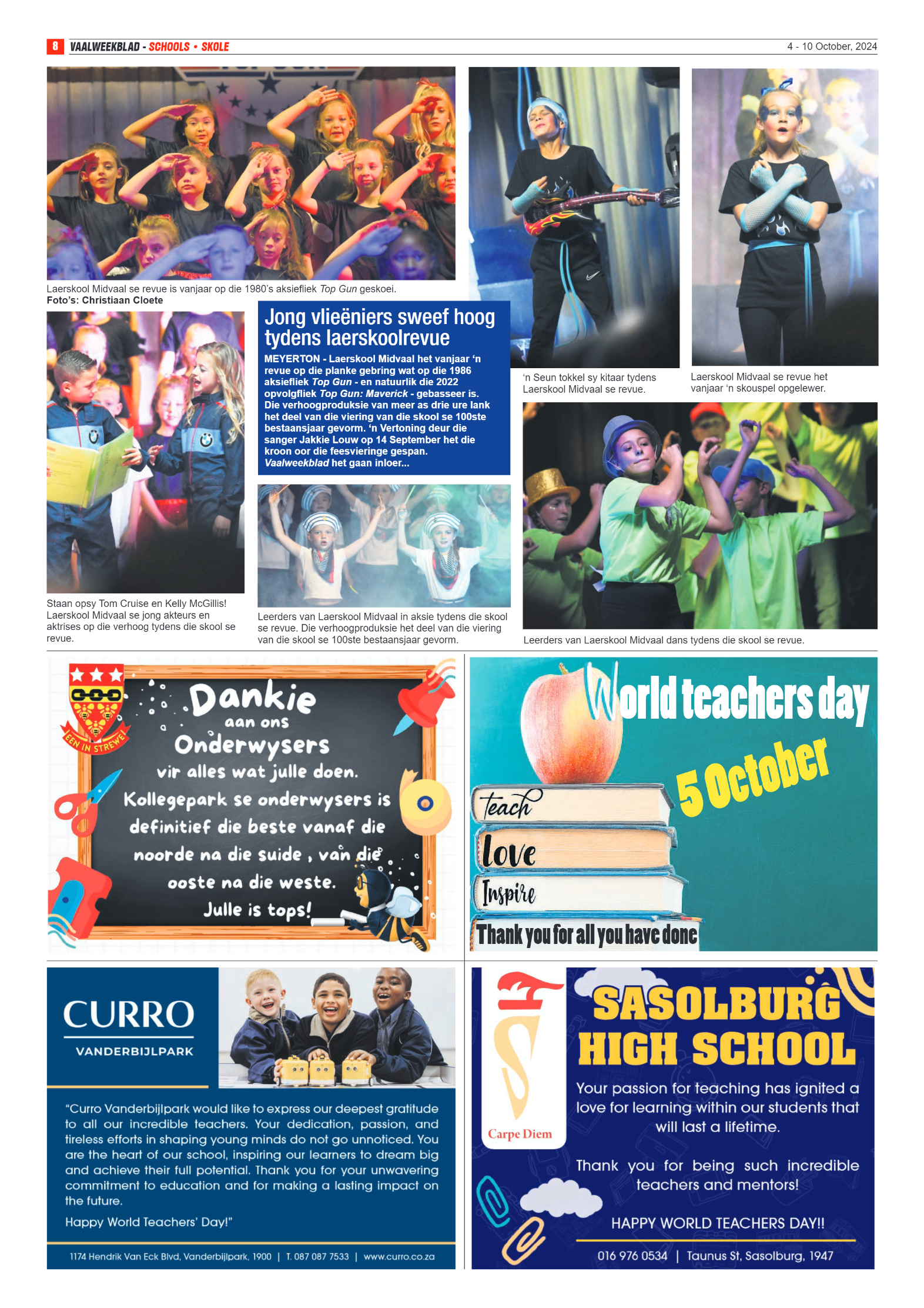 Vaalweekblad – 4 – 10 October, 2024 page 8