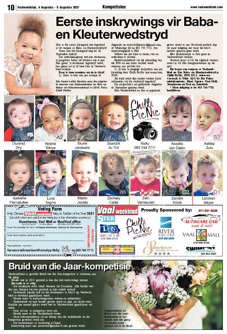Vaalweekblad 4 Augustus – 6 Augustus 2021 page 11