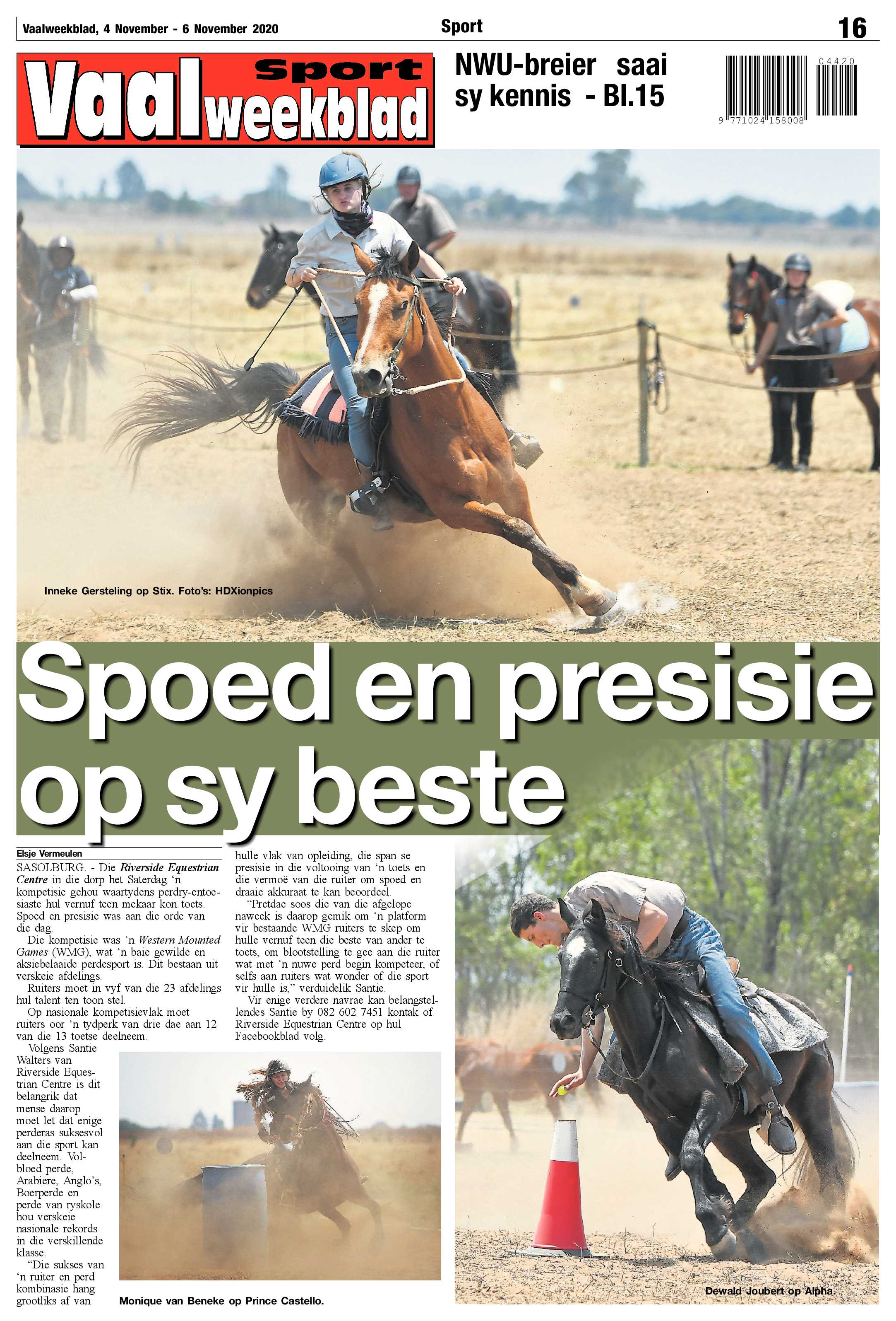 Vaalweekblad 4 November – 6 November 2020 page 16
