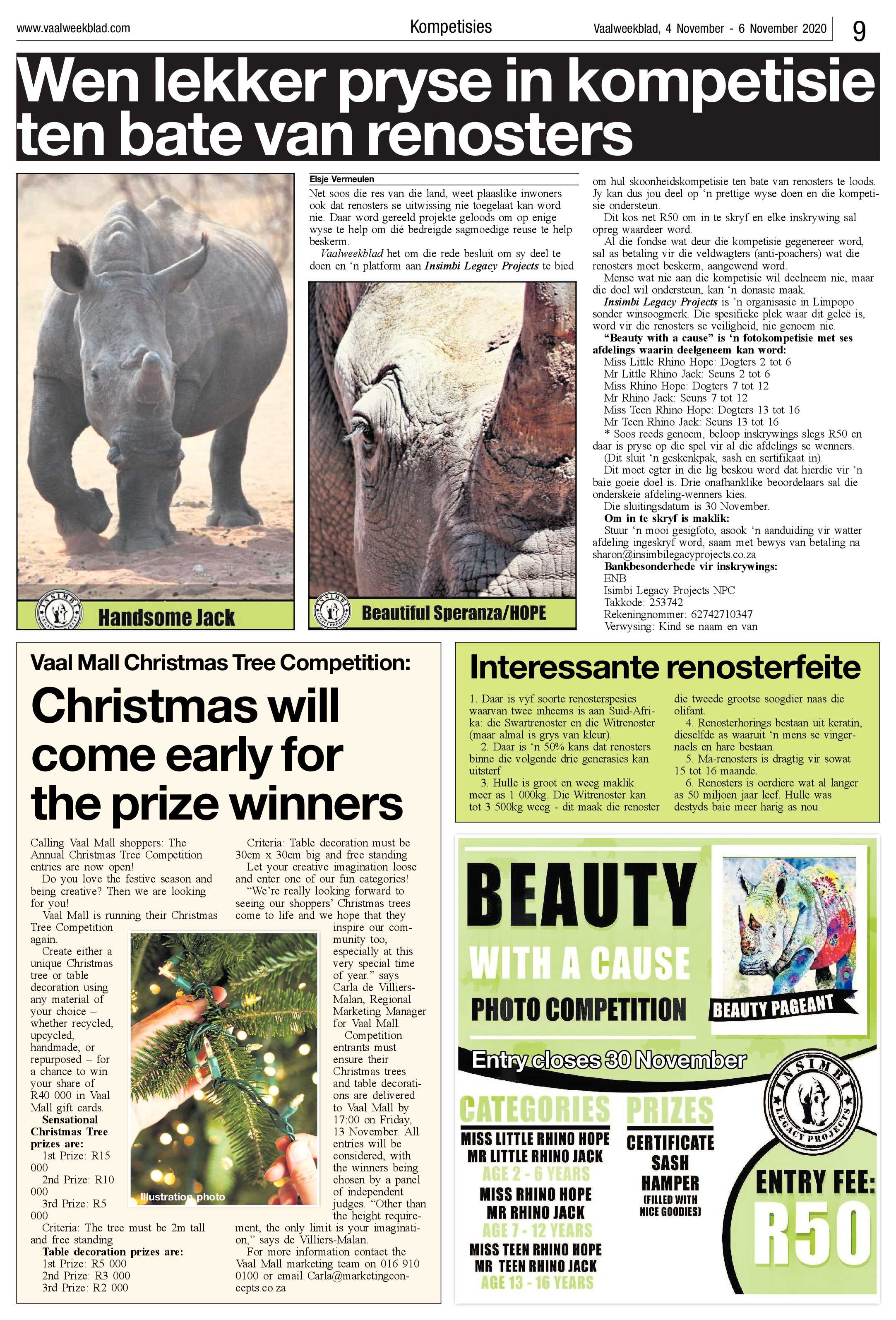 Vaalweekblad 4 November – 6 November 2020 page 9