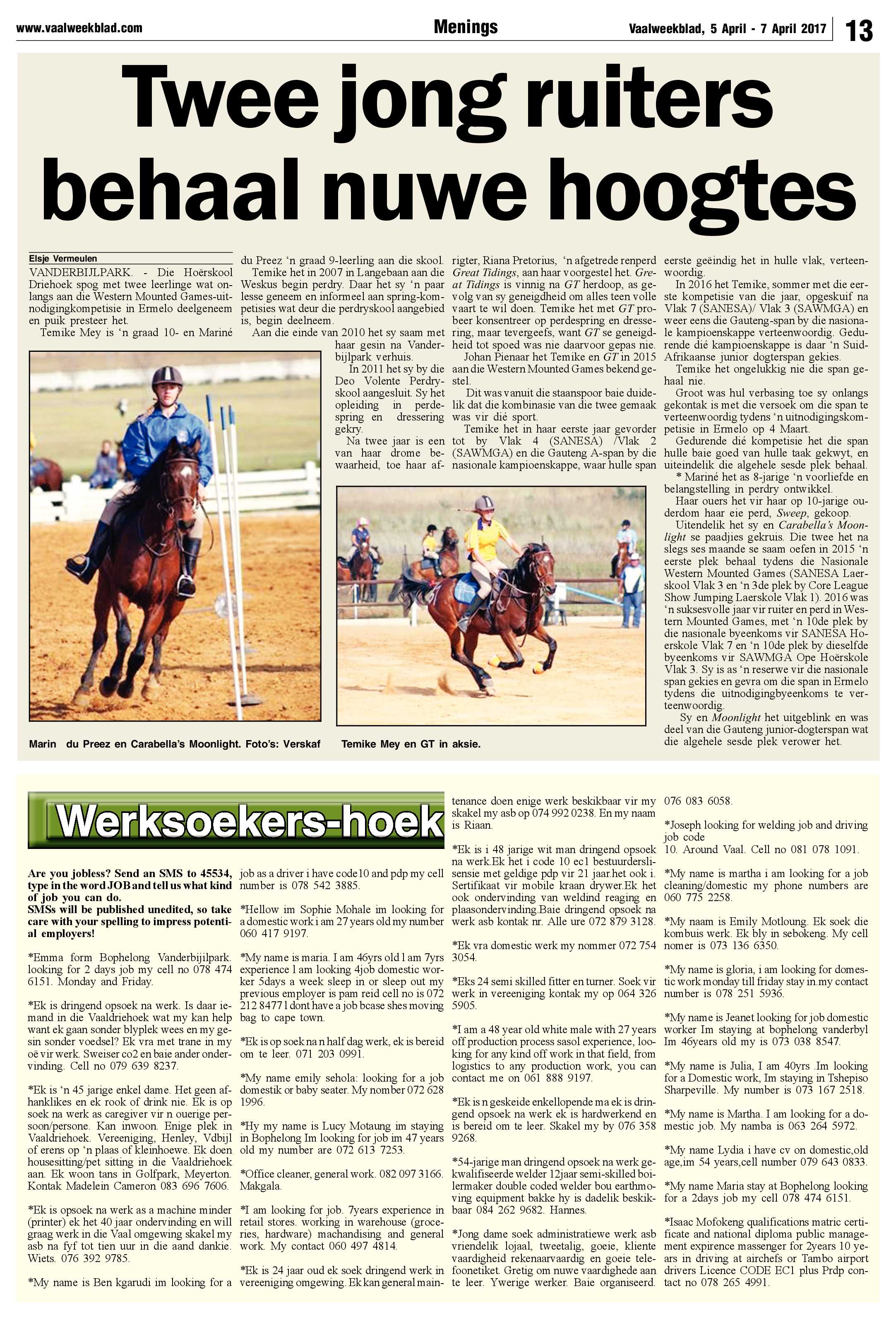 Vaalweekblad 5 – 7 April 2017 page 13