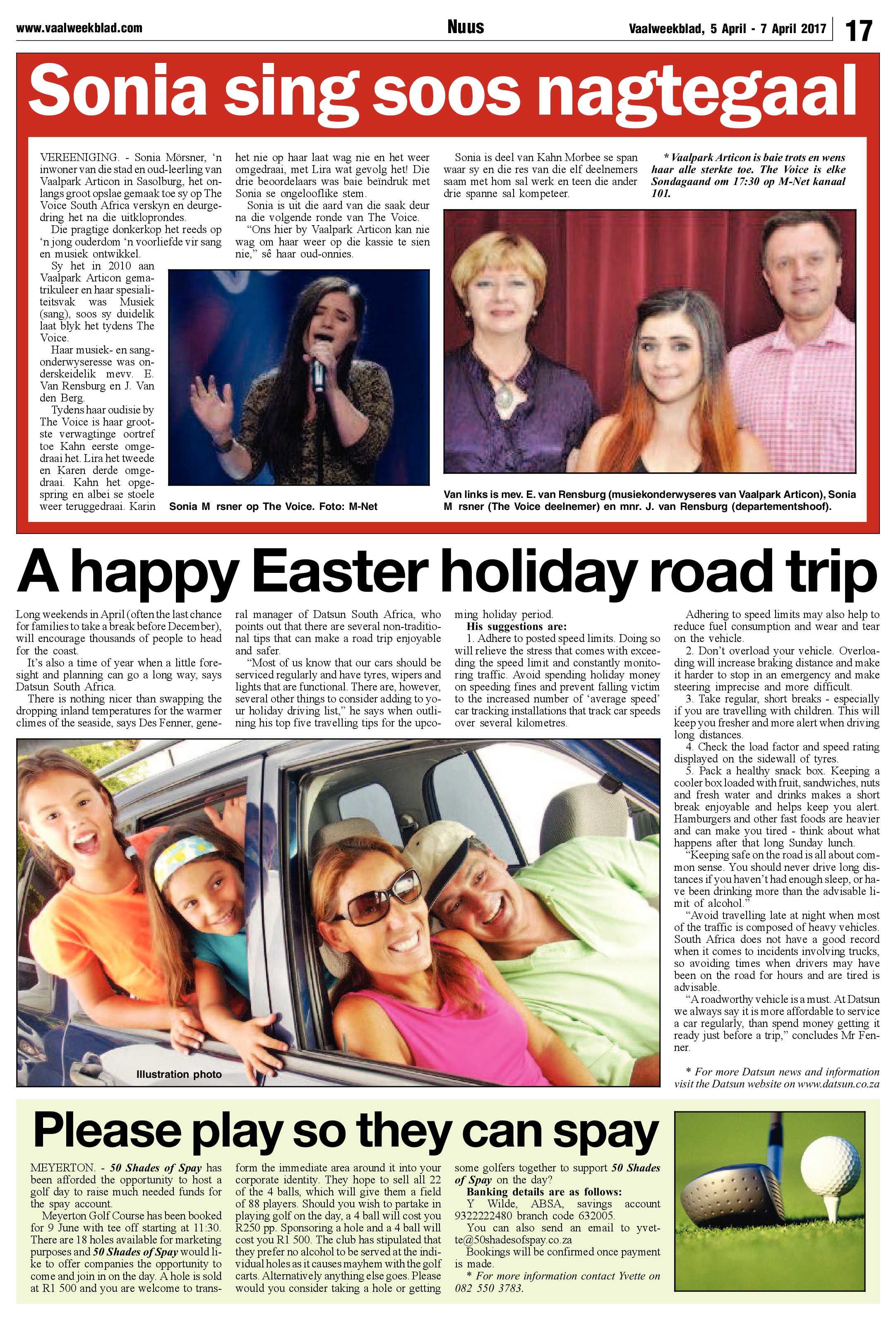 Vaalweekblad 5 – 7 April 2017 page 17