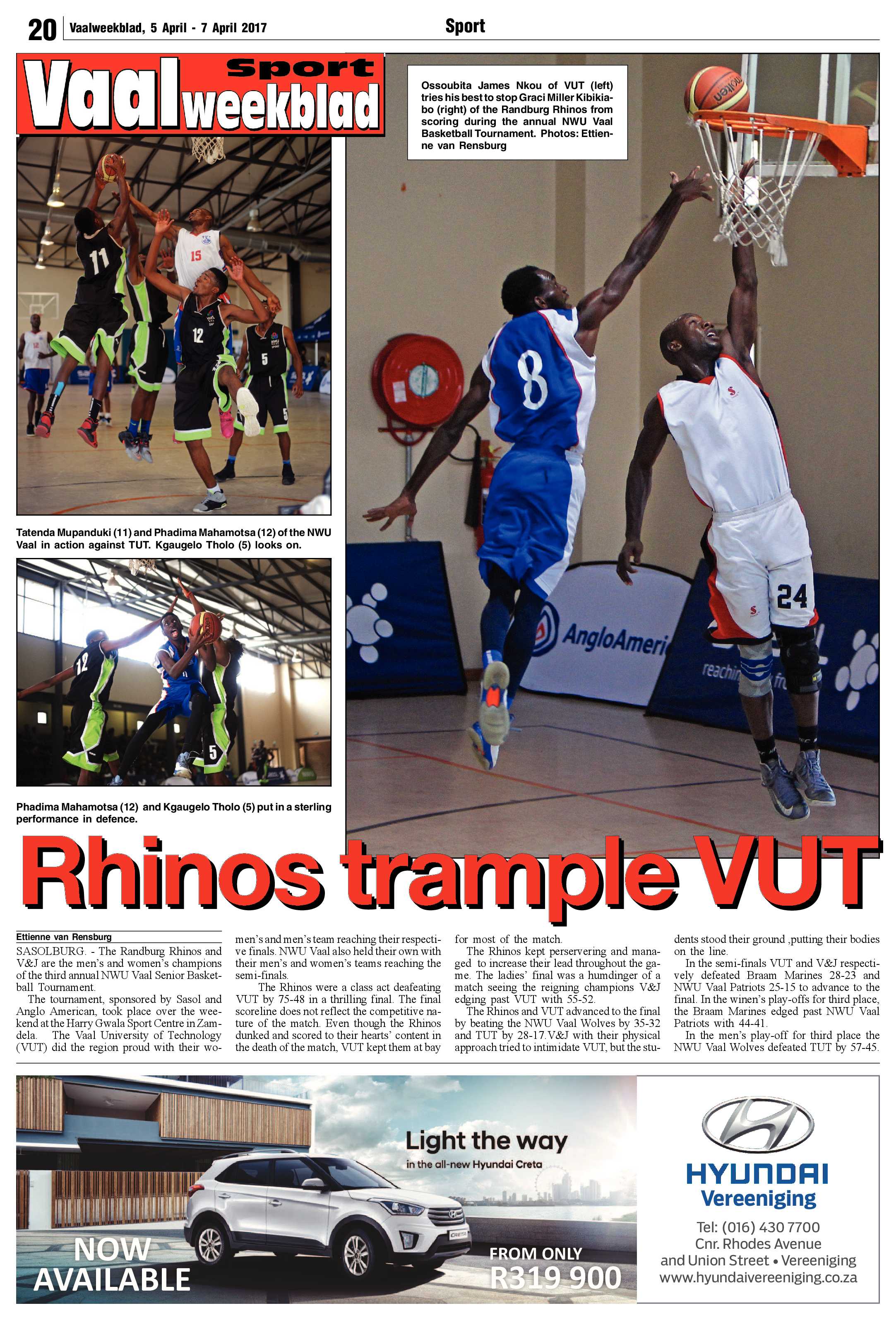 Vaalweekblad 5 – 7 April 2017 page 20