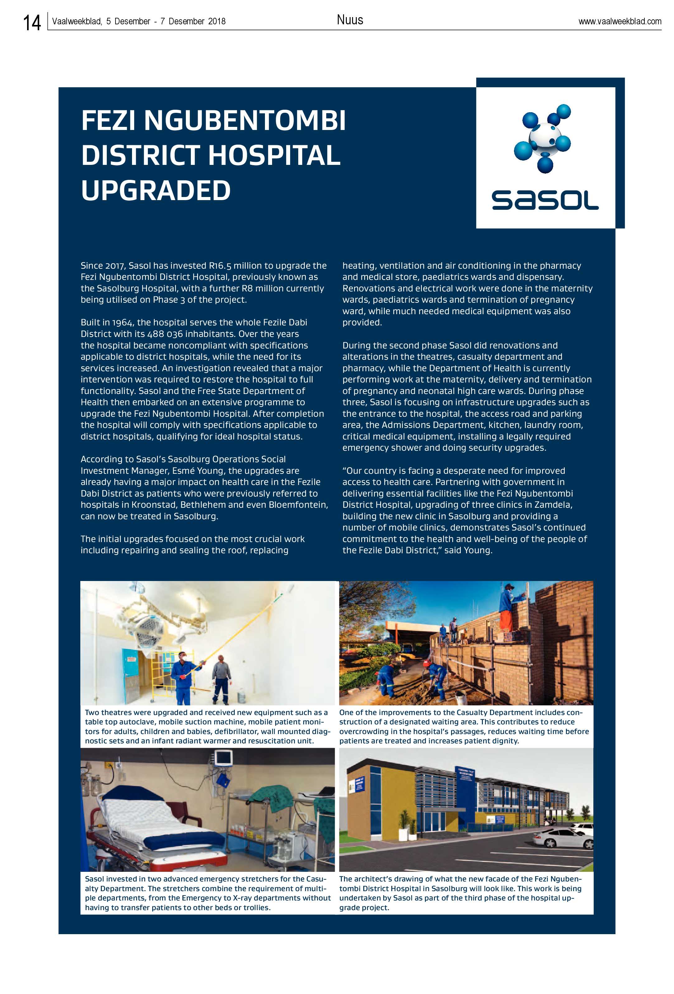 Vaalweekblad 5 – 7 Desember 2018 page 14