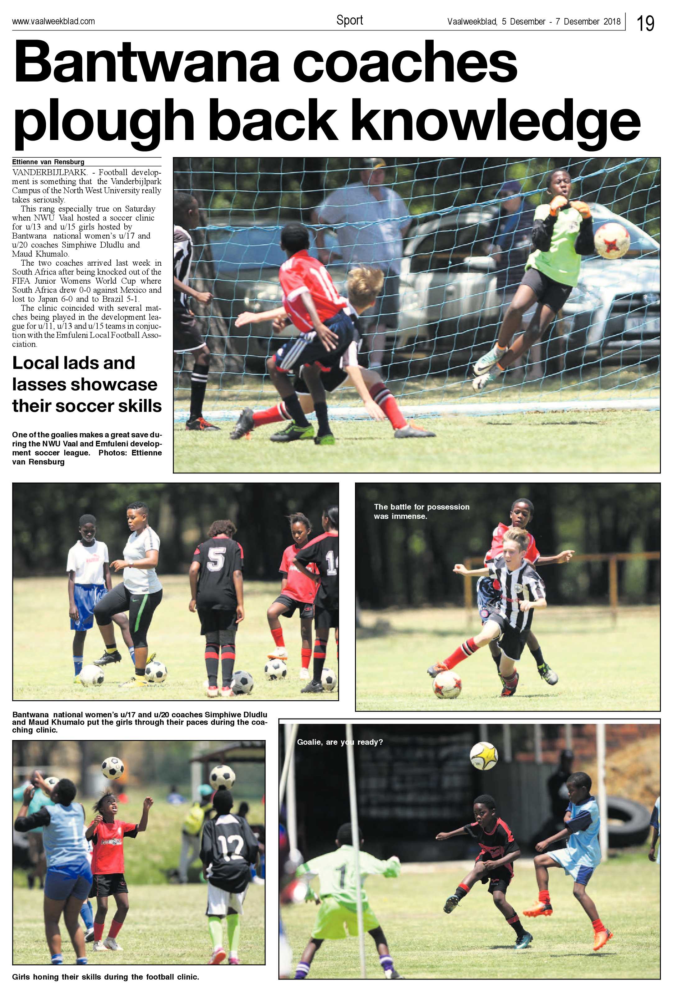 Vaalweekblad 5 – 7 Desember 2018 page 19