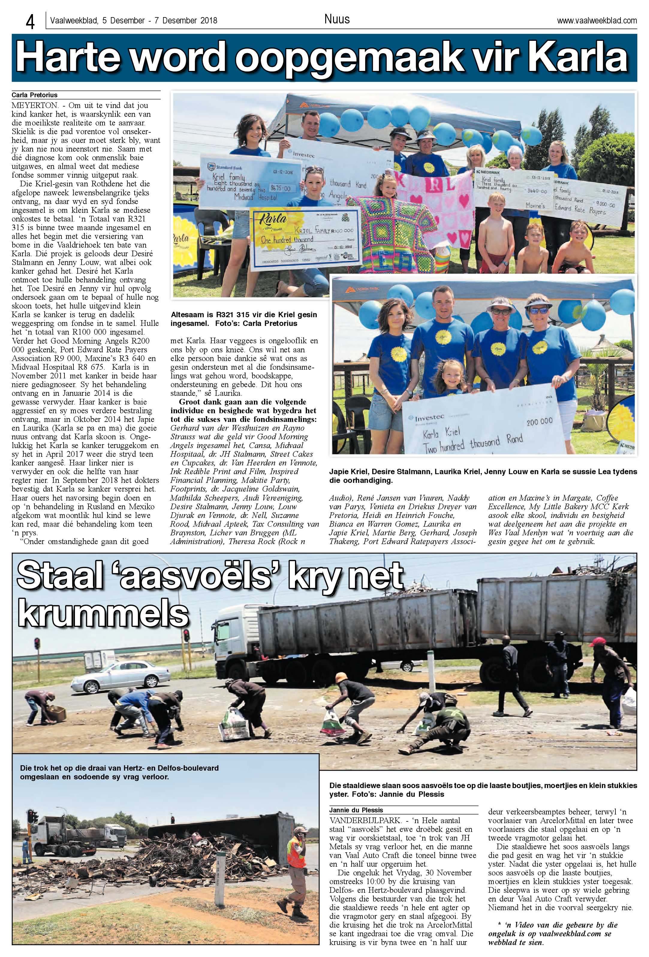 Vaalweekblad 5 – 7 Desember 2018 page 4