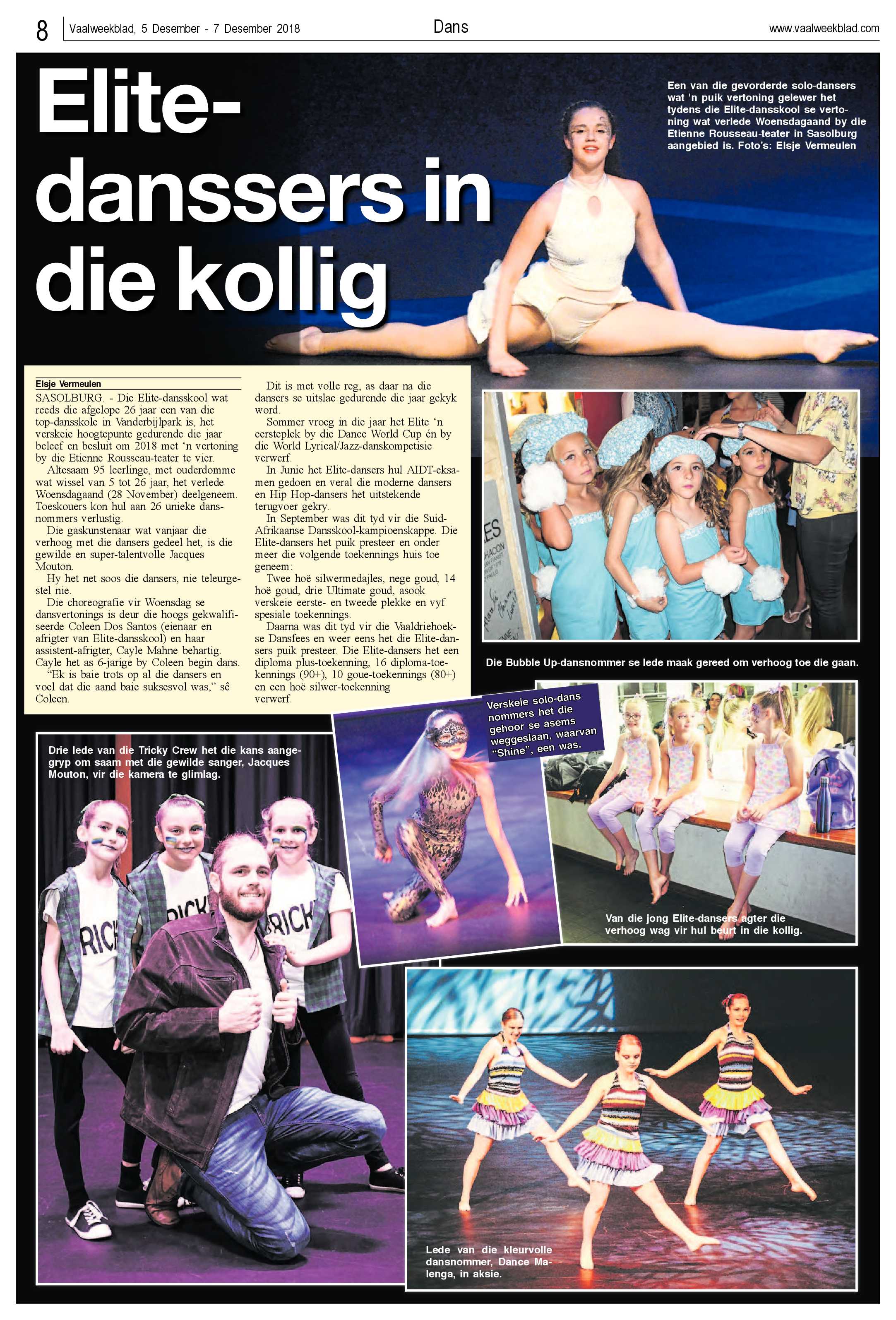 Vaalweekblad 5 – 7 Desember 2018 page 8