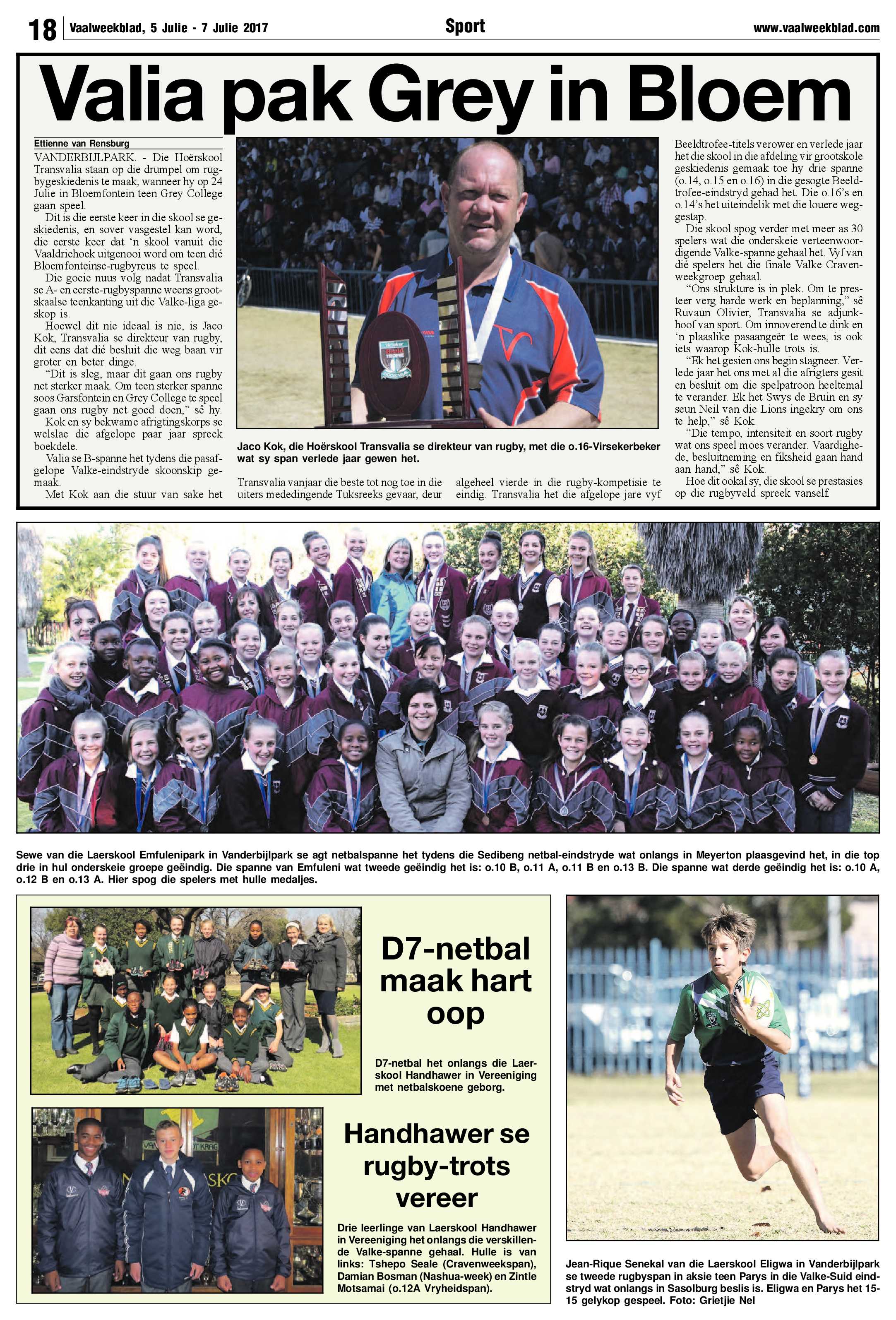 Vaalweekblad 5 – 7 Julie 2017 page 18