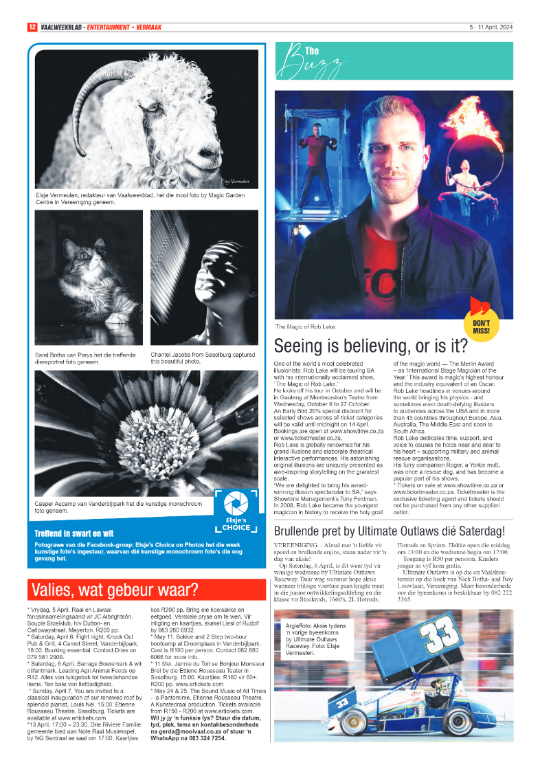 Vaalweekblad 5 – 11 April, 2024 page 12