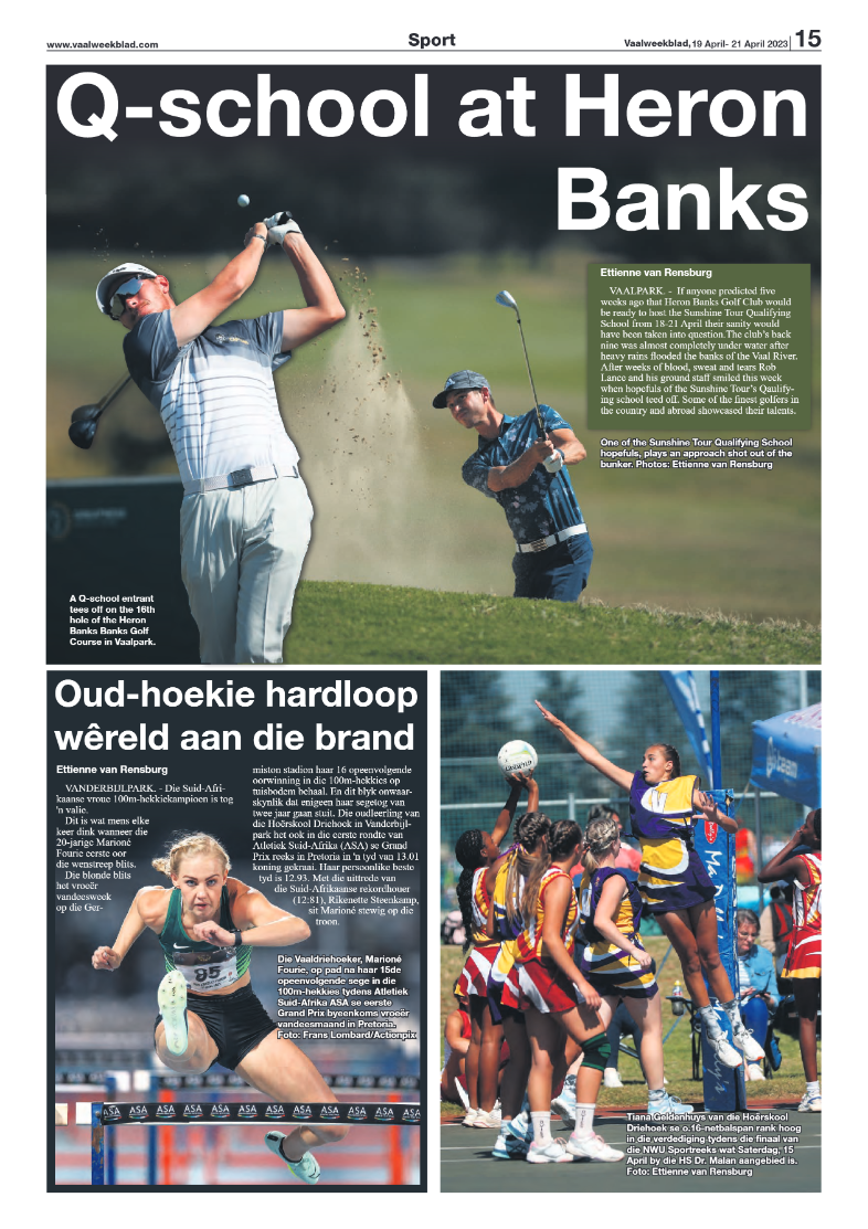 Vaalweekblad, 5 April- 7 April 2023 page 15