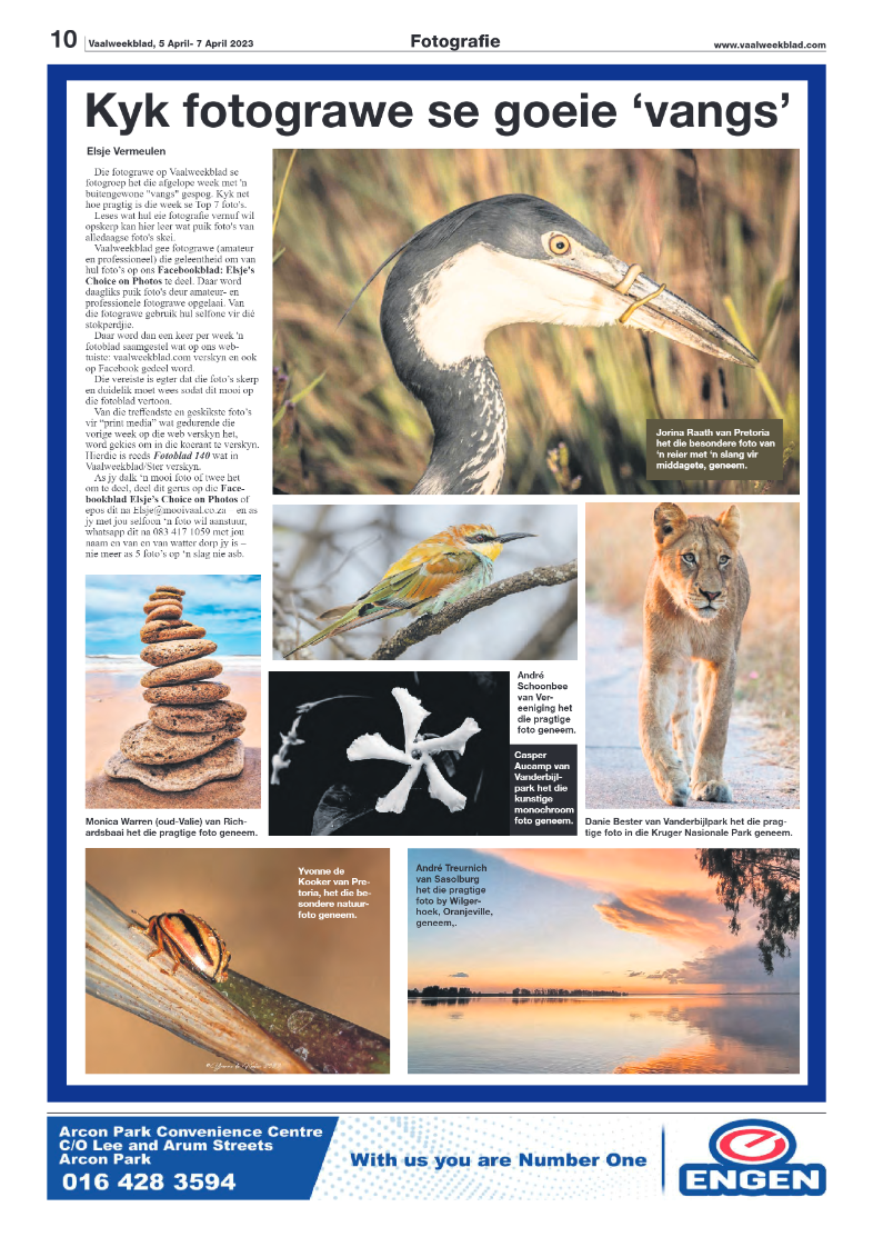 Vaalweekblad, 5 April- 7 April 2023 page 10