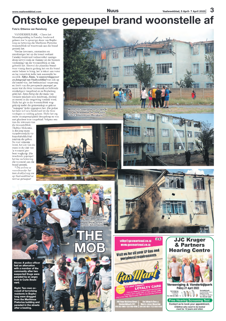 Vaalweekblad, 5 April- 7 April 2023 page 3