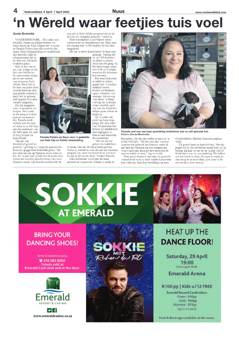 Vaalweekblad, 5 April- 7 April 2023 page 4