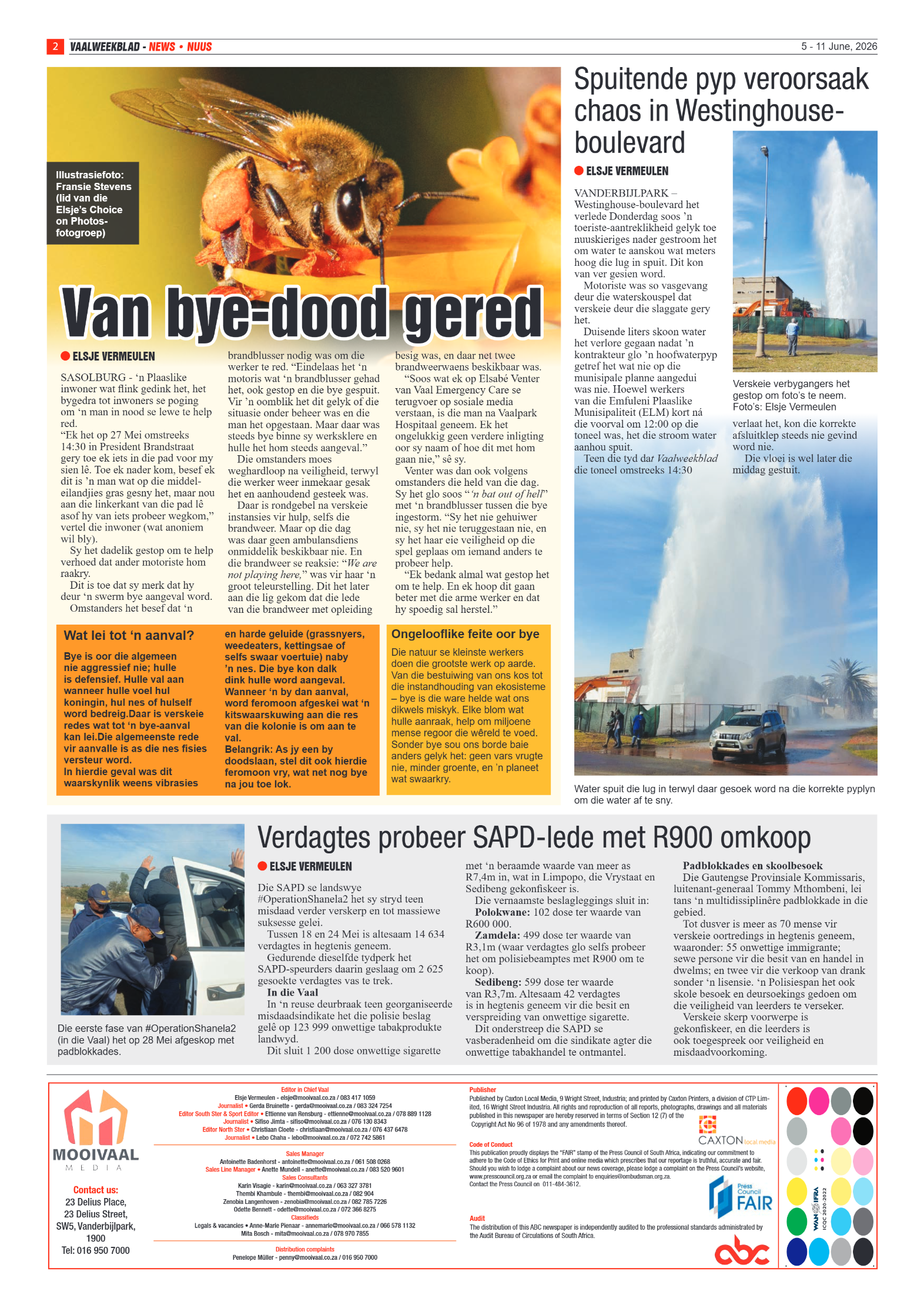 Vaalweekblad – 5 Junie 2026 page 2