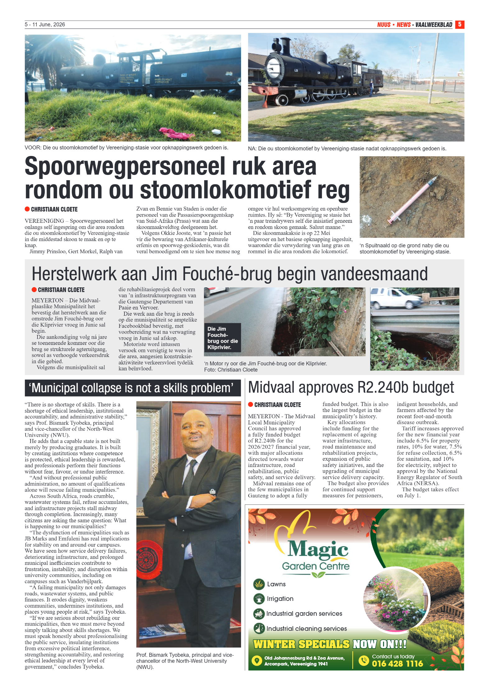 Vaalweekblad – 5 Junie 2026 page 5