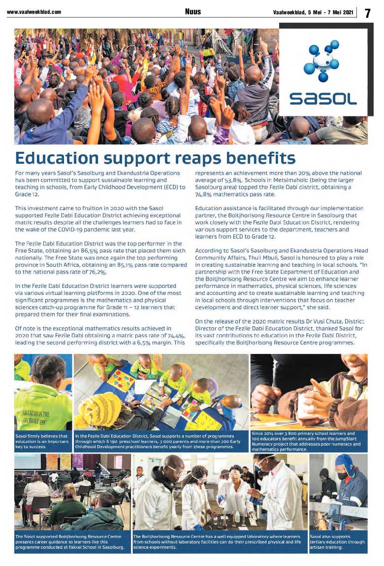 Vaalweekblad, 5 Mei – 7 Mei 2021 page 7